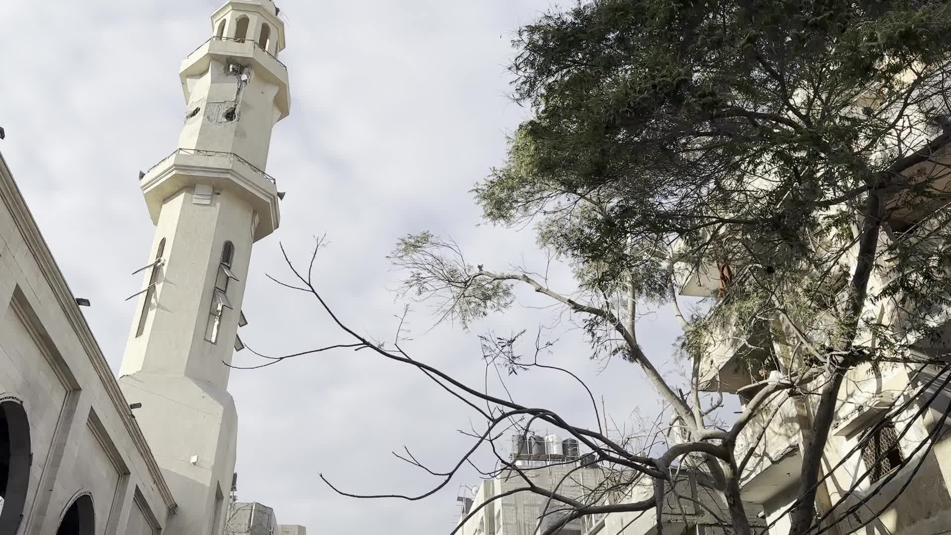 Aftermath of Israeli Airstrike in Gaza, Palestine