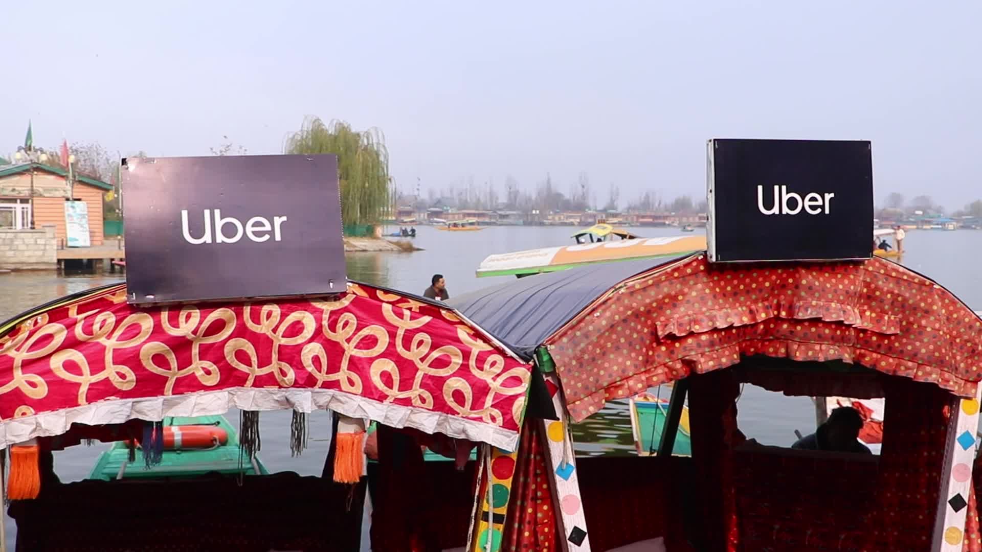 Uber Shikara launched in Kashmir