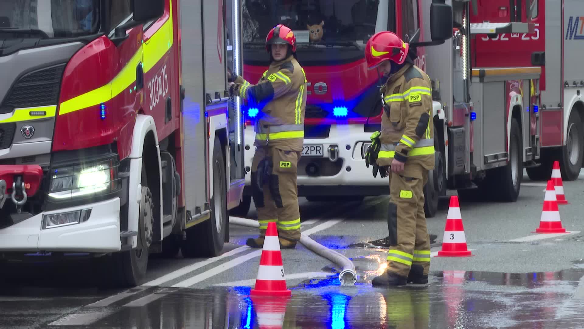 POLAND: emergency drills - explosion at US embassy