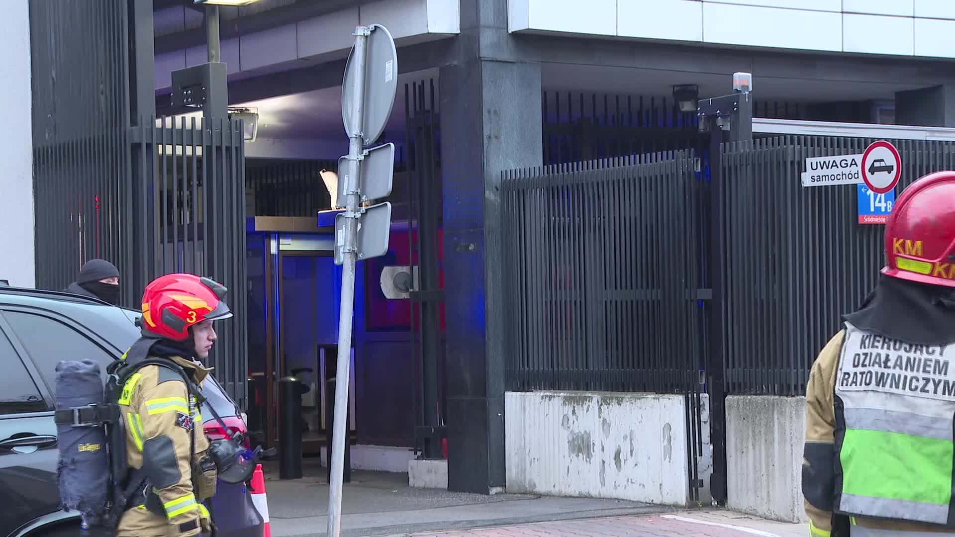 POLAND: emergency drills - explosion at US embassy