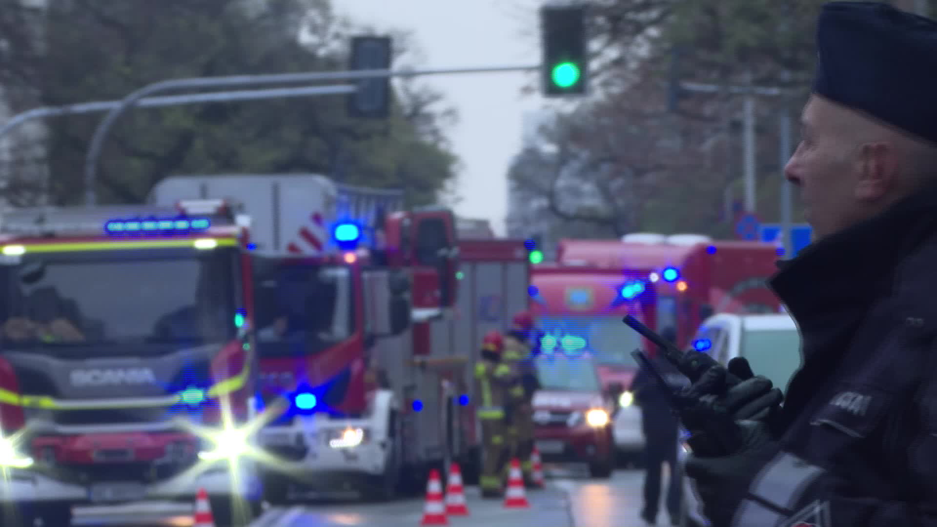 POLAND: emergency drills - explosion at US embassy