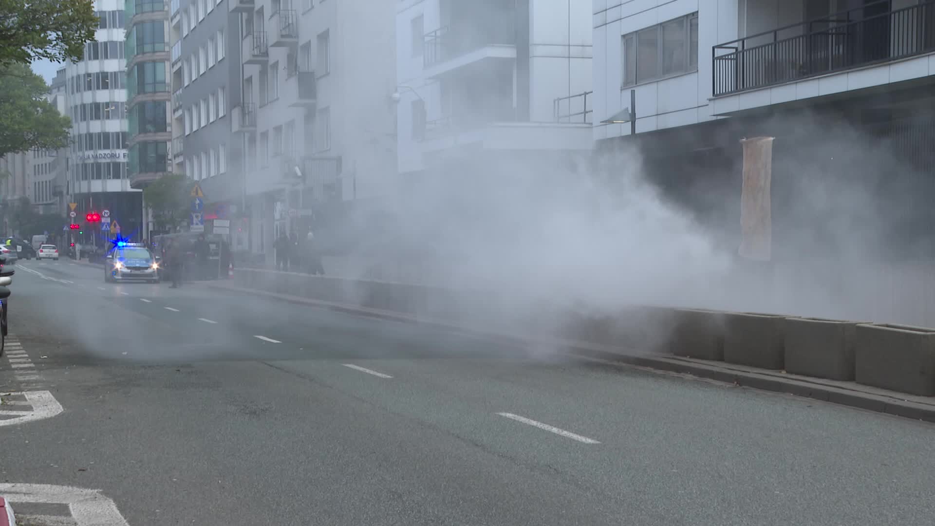 POLAND: emergency drills - explosion at US embassy