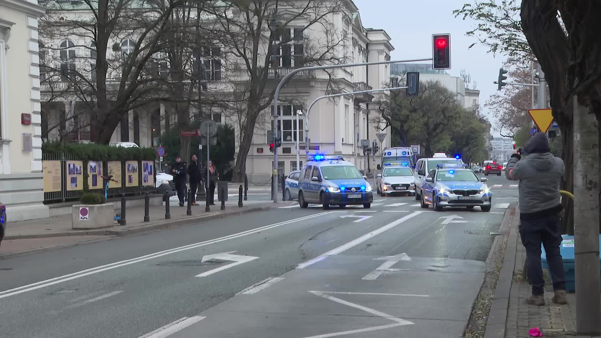 POLAND: emergency drills - explosion at US embassy