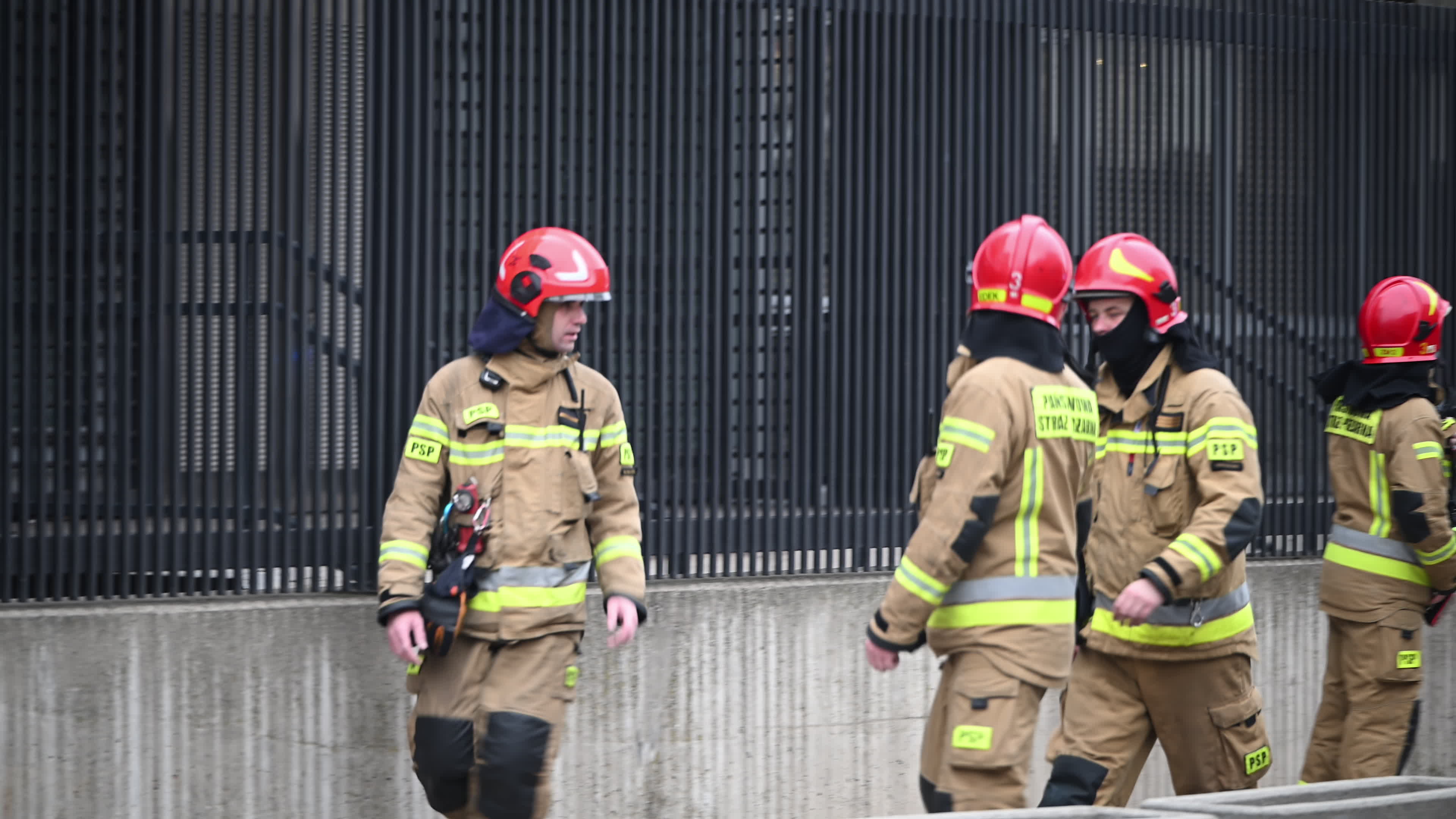 US Embassy Emergency Drill in Warsaw