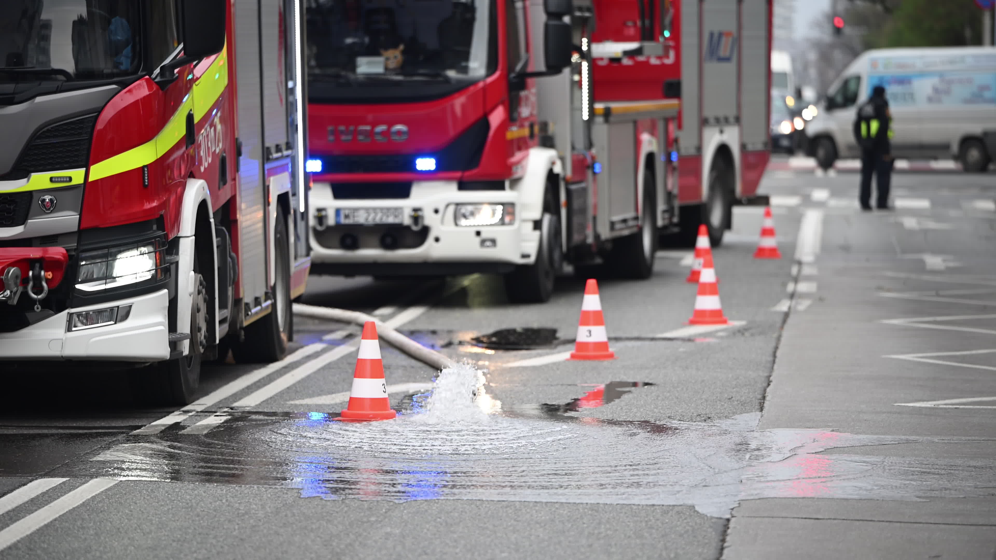 US Embassy Emergency Drill in Warsaw