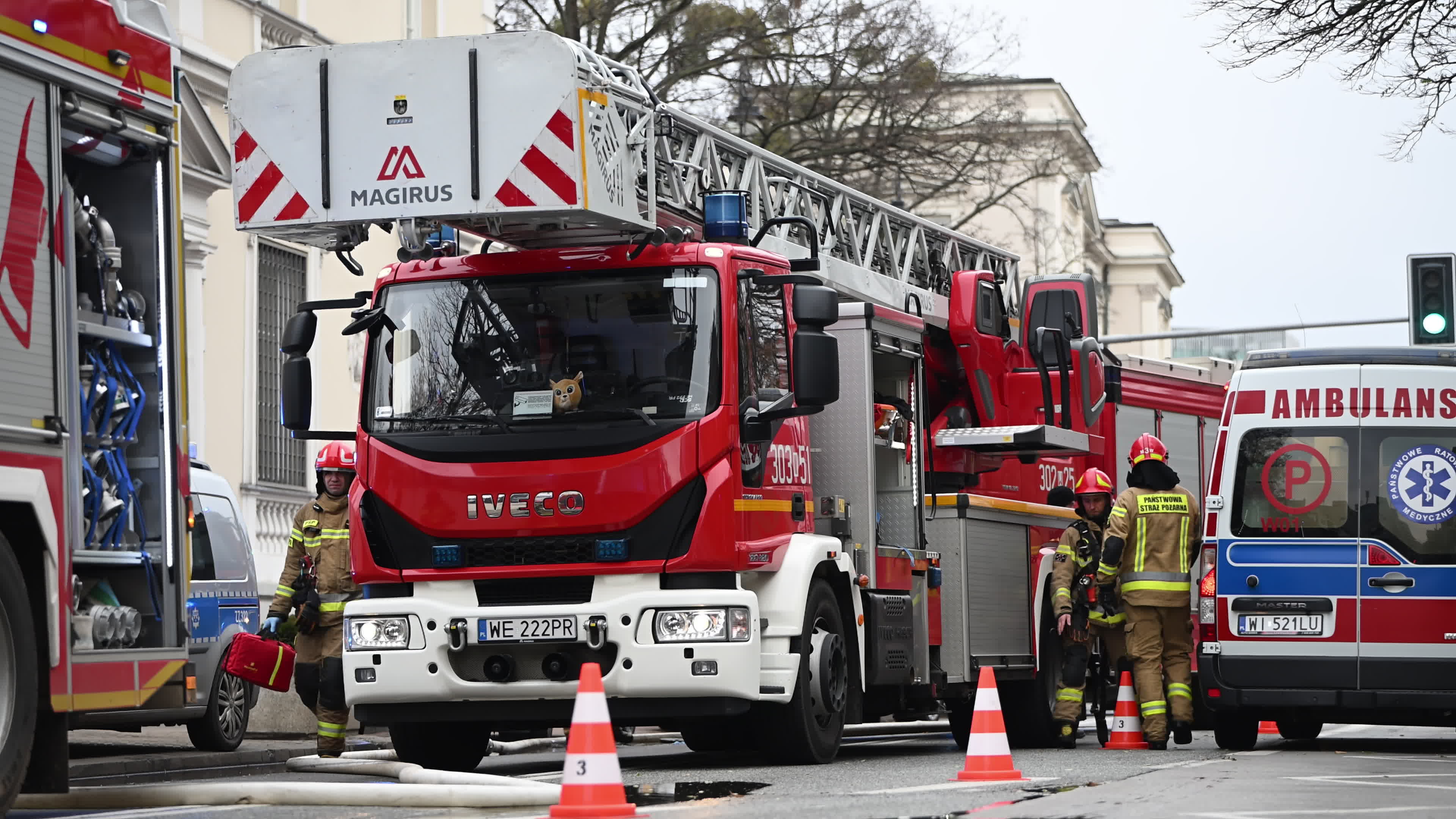 US Embassy Emergency Drill in Warsaw