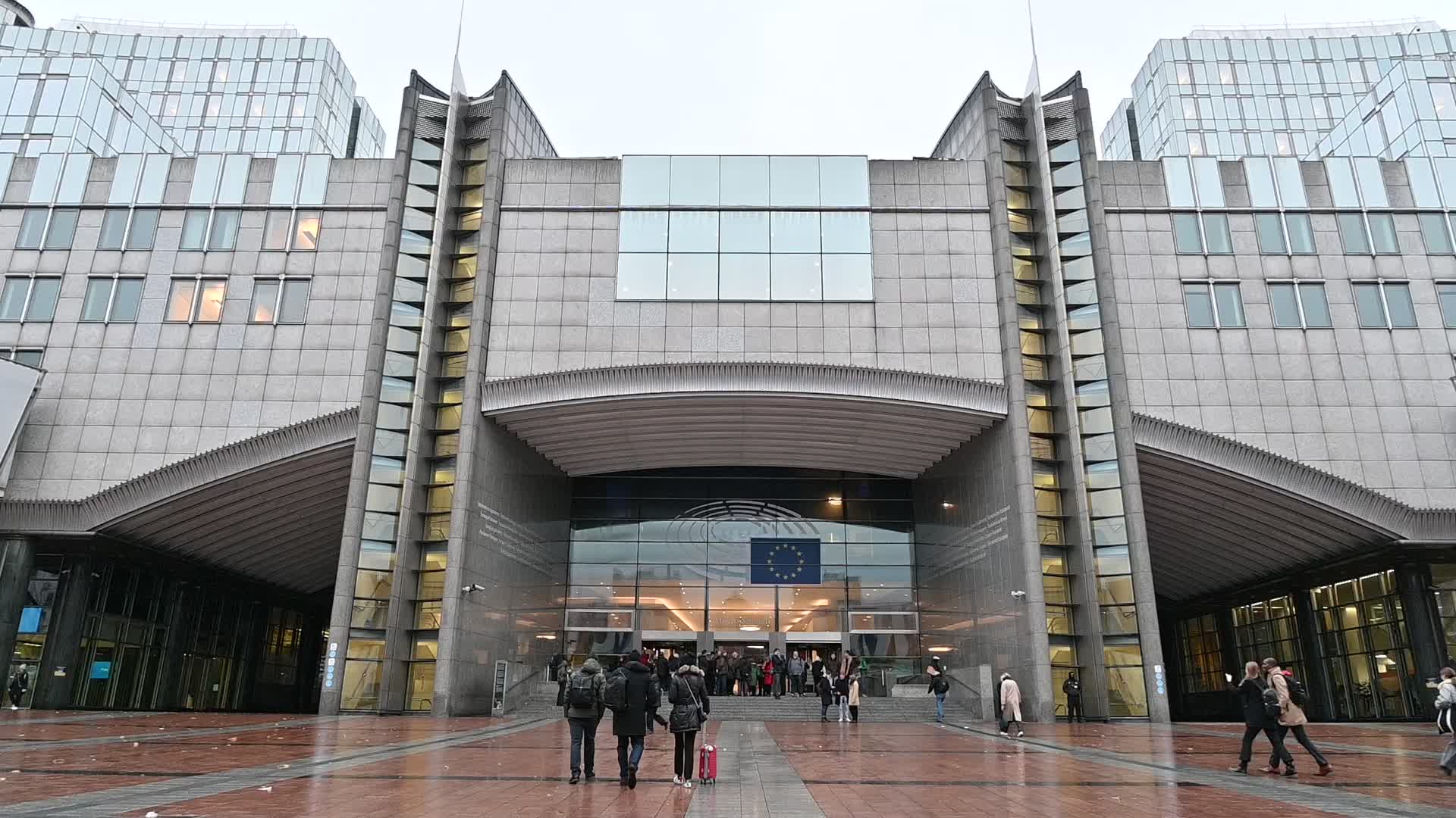 European Parliament in Brussels