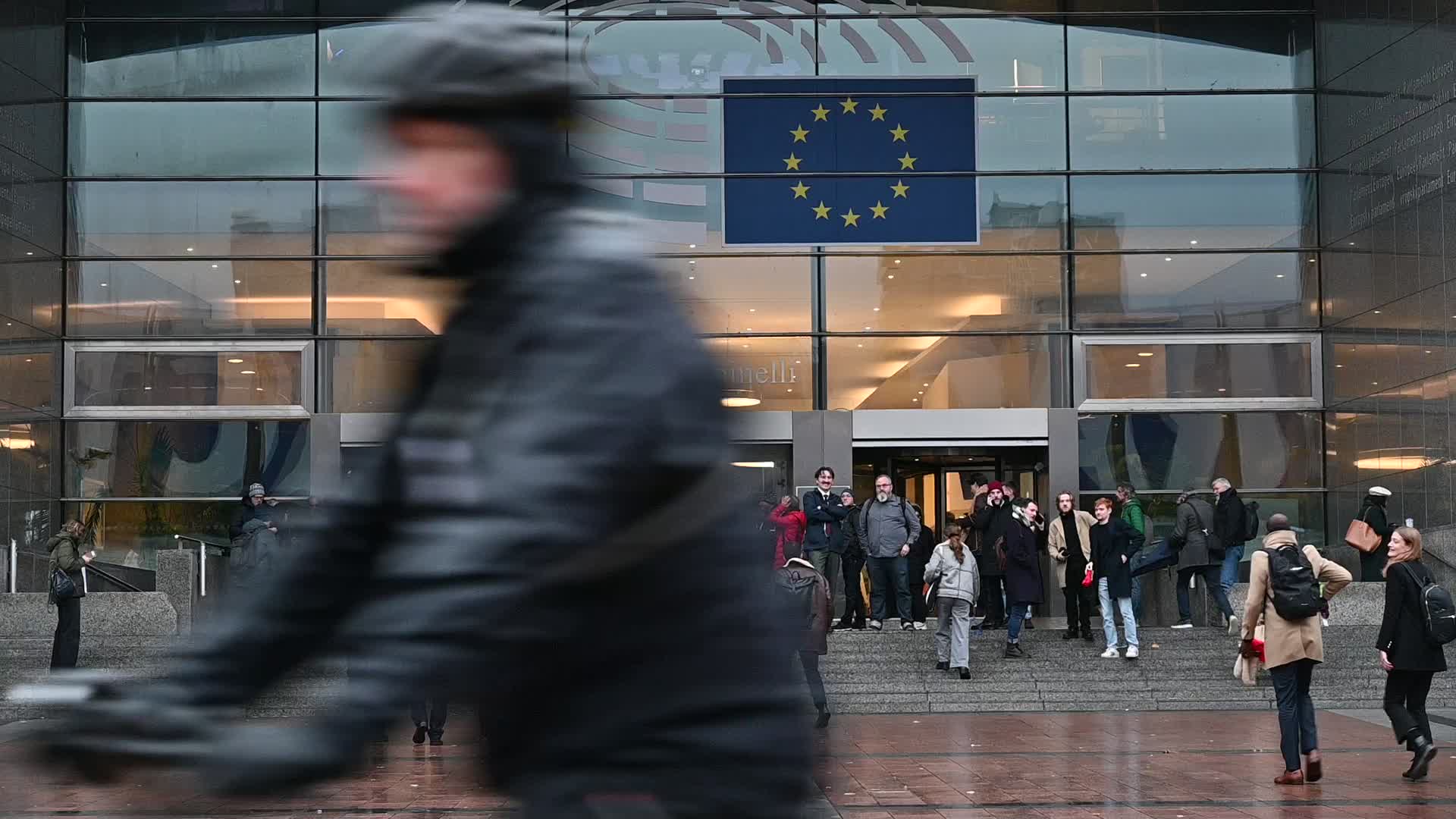 European Parliament in Brussels