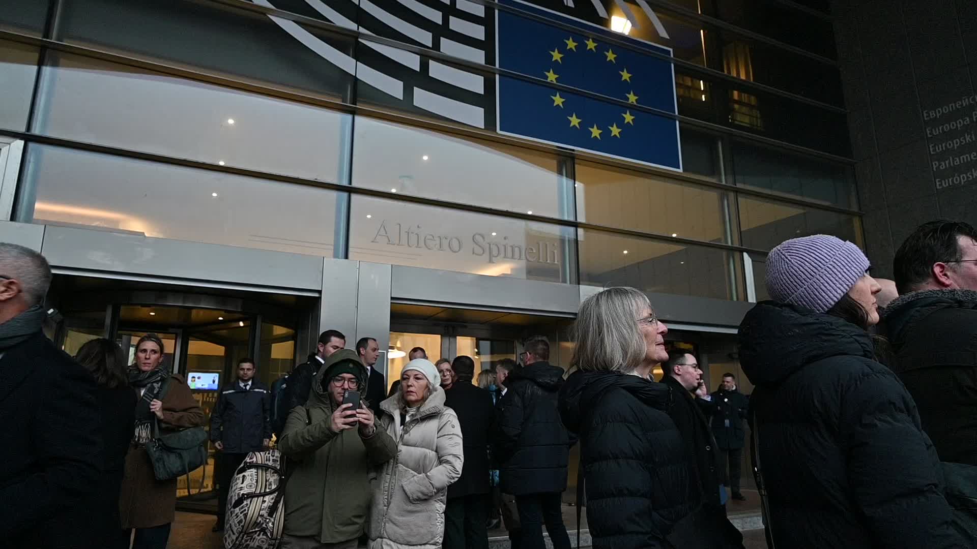 European Parliament in Brussels