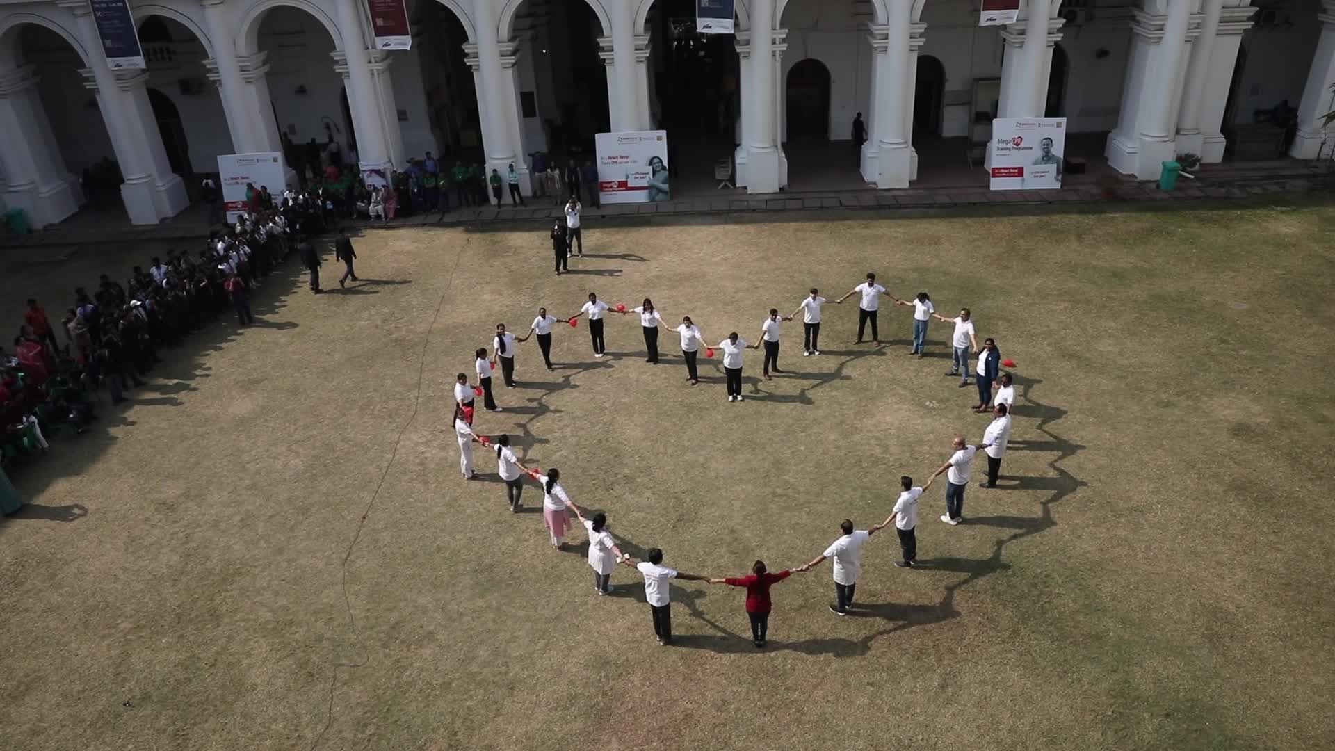 CPR Training In The Indian Museum In, Kolkata