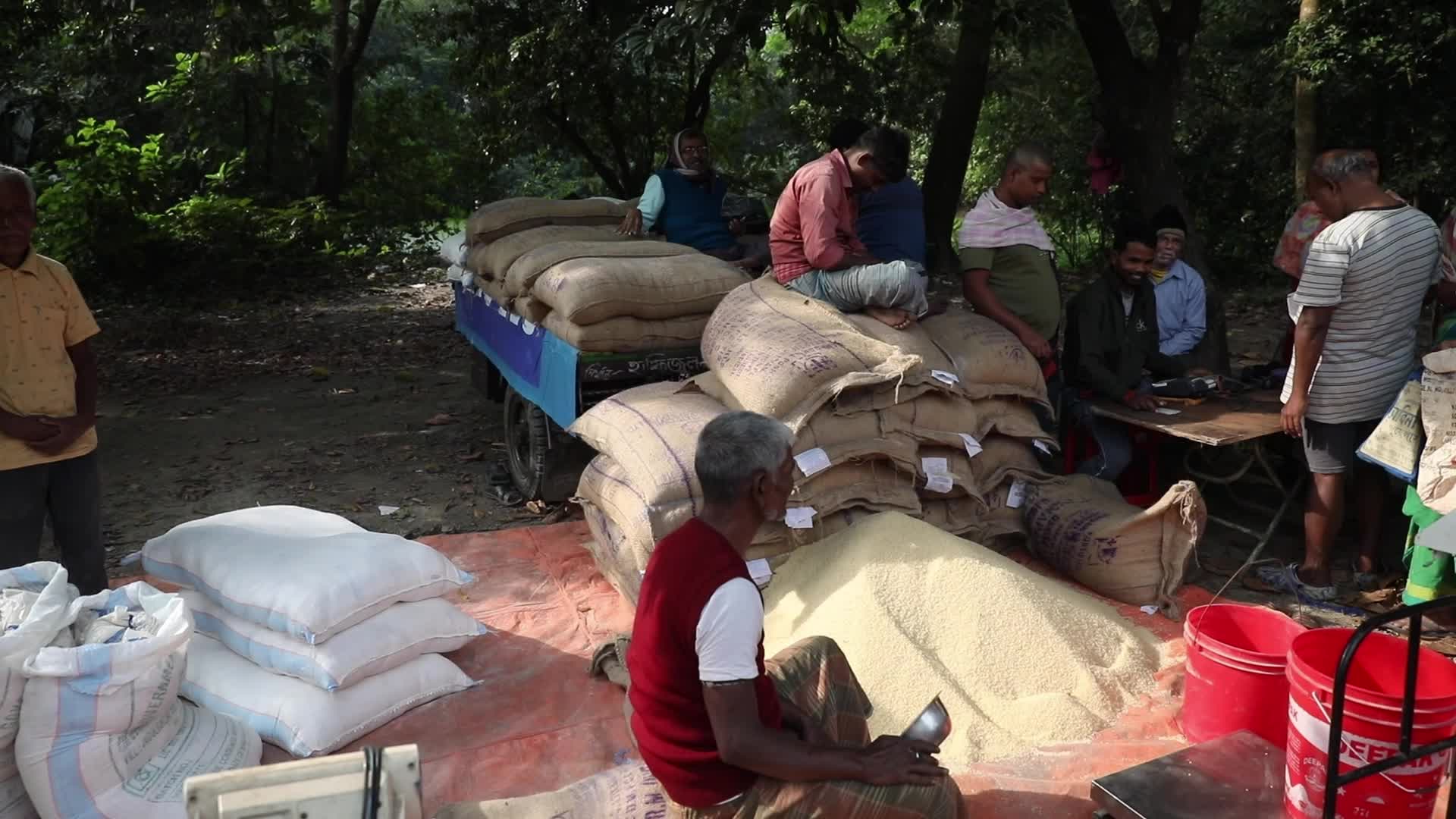 "Duare Ration" Camp On The Outskirts Of Kolkata, India 