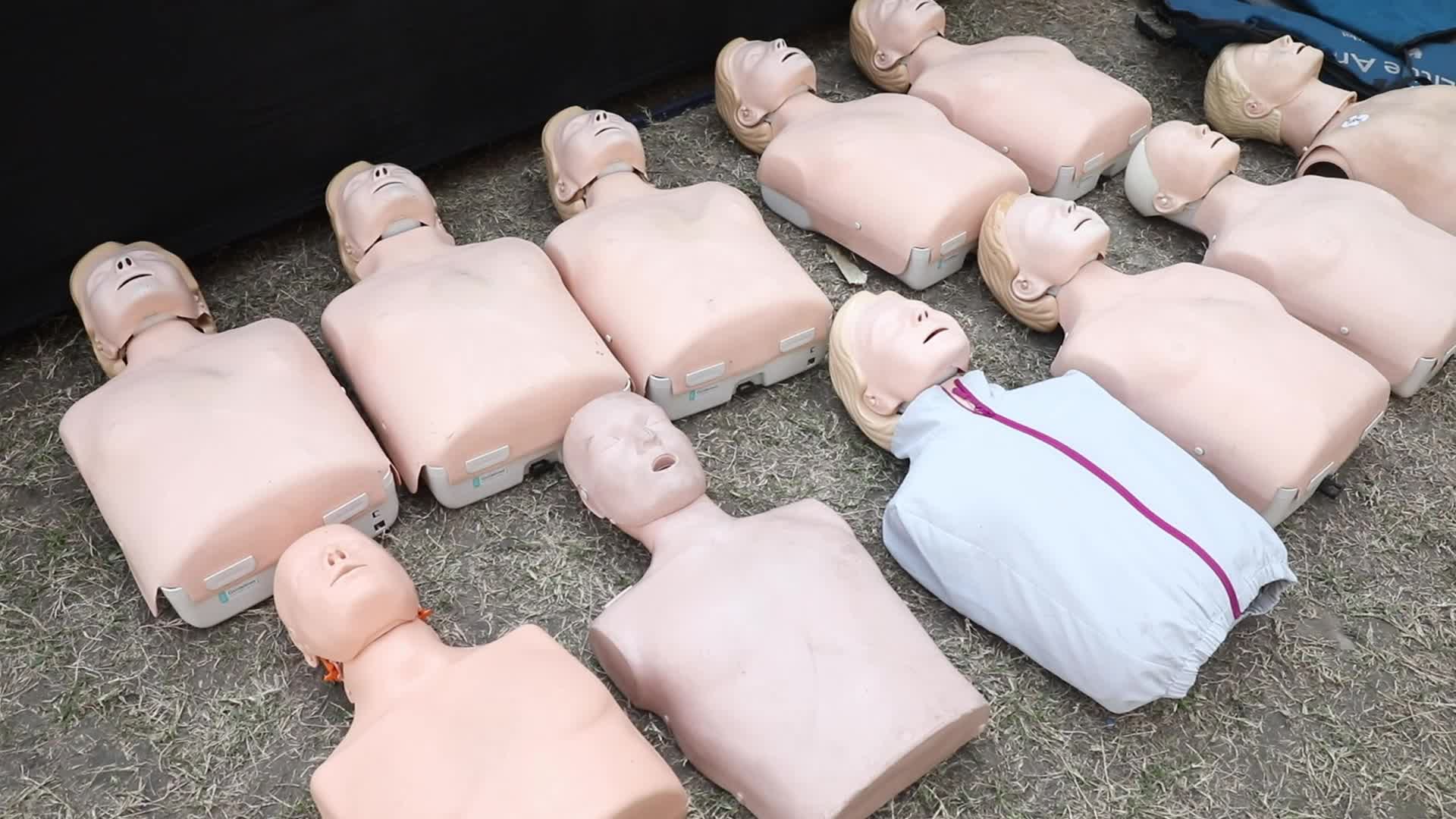 CPR Training In The Indian Museum In, Kolkata