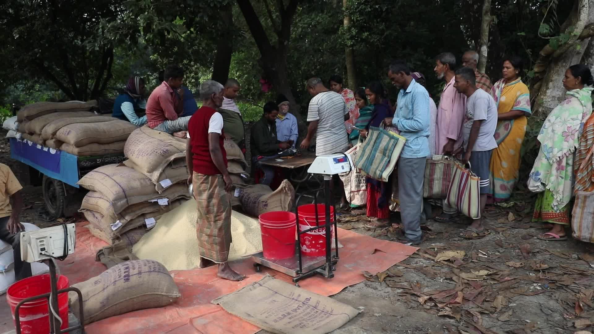 "Duare Ration" Camp On The Outskirts Of Kolkata, India 