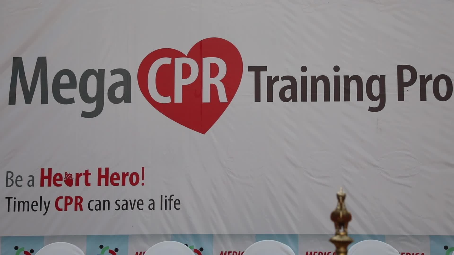 CPR Training In The Indian Museum In, Kolkata