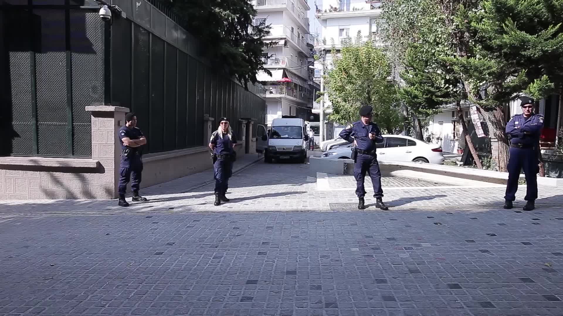 Rubicon intervention at Consulate General of Turkey, Thessaloniki