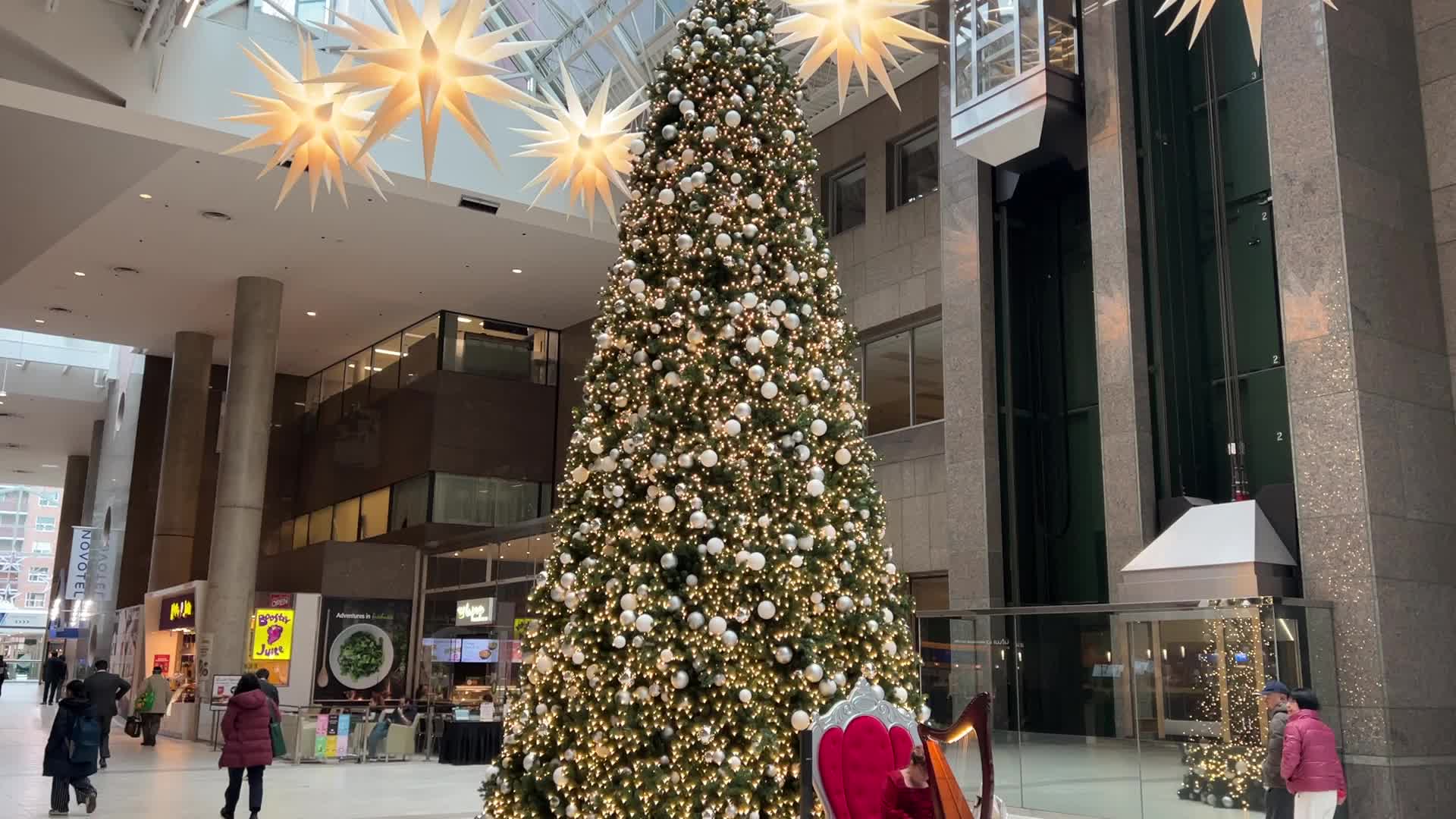 Christmas atmosphere in Toronto, Canada