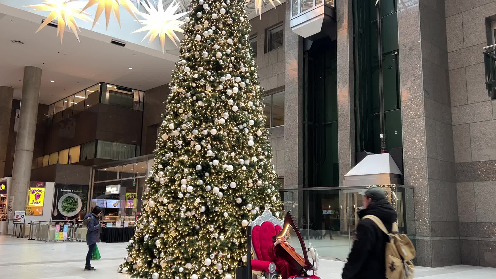 Christmas atmosphere in Toronto, Canada