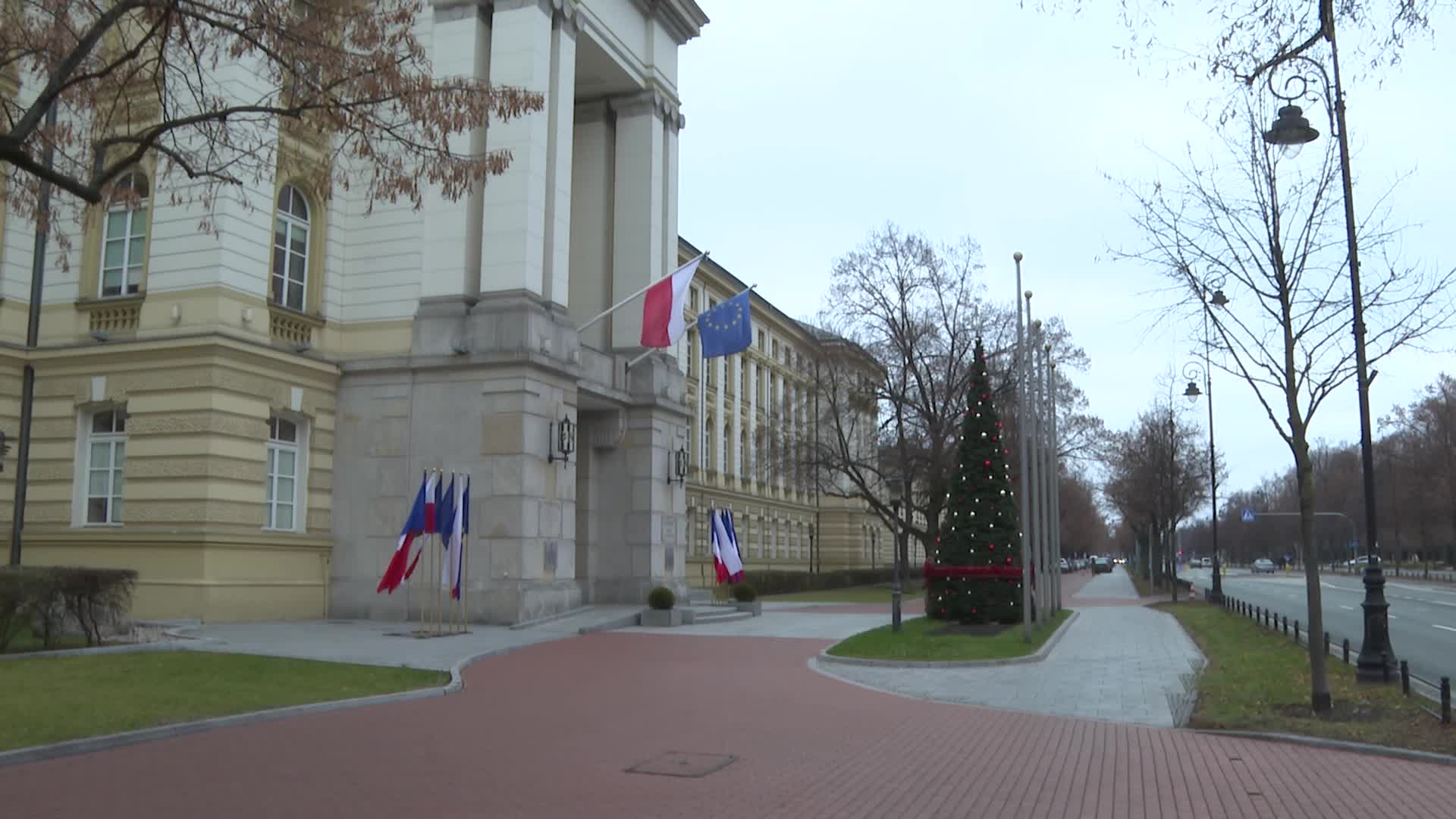 Polish Prime Minister office exterior