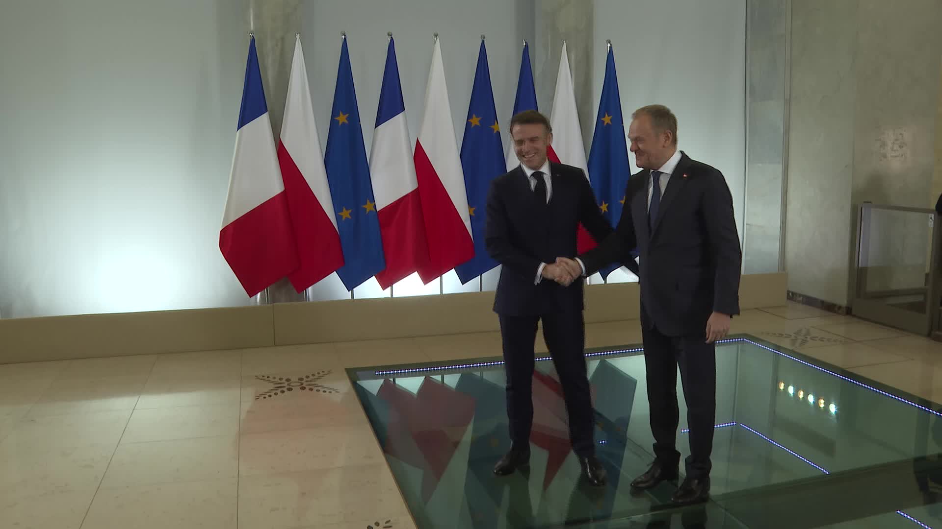 E.Macron vistit to Poland