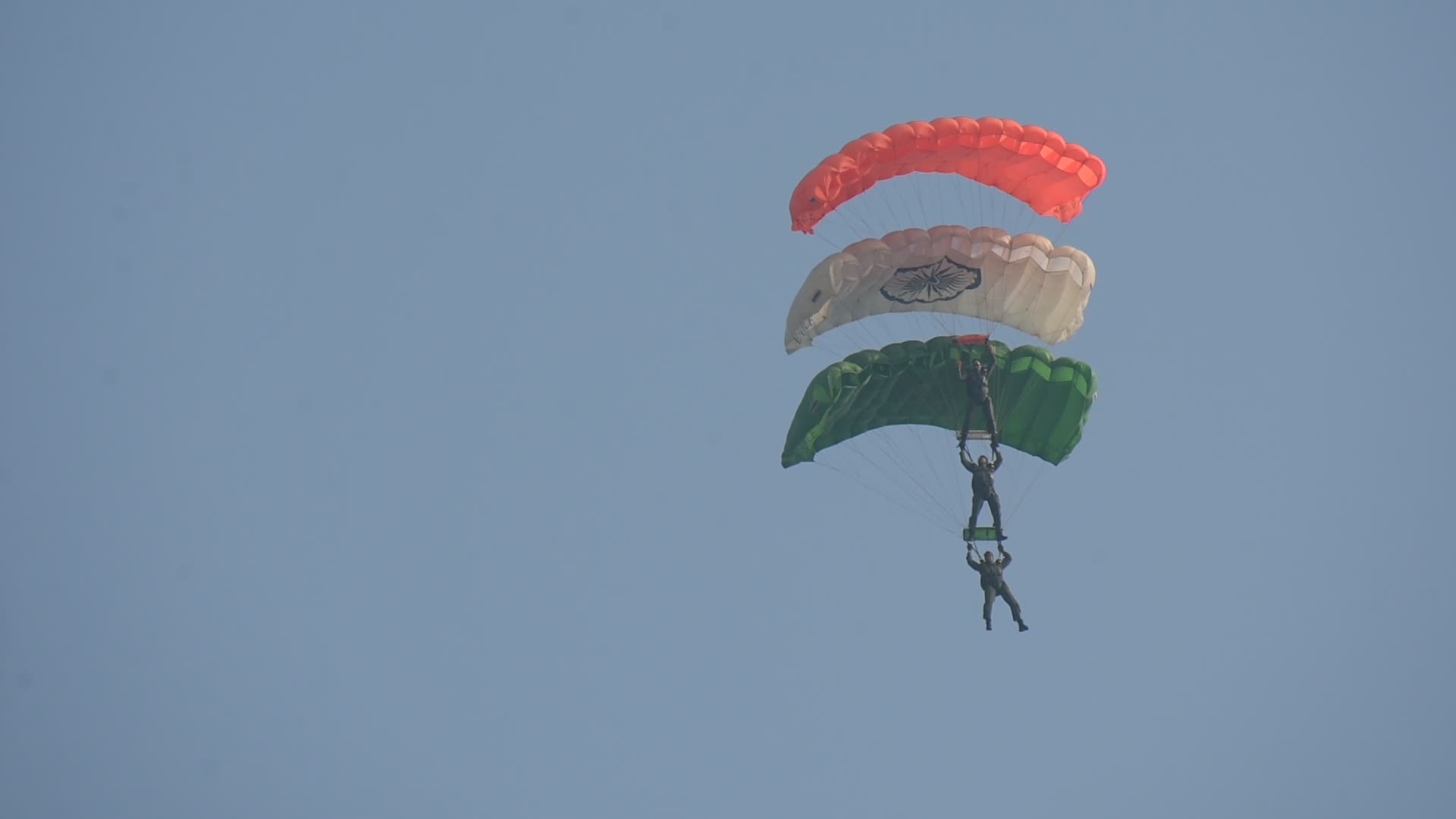 Indian armed forces practice ahead of Vijay Diwas celebration 2024. 