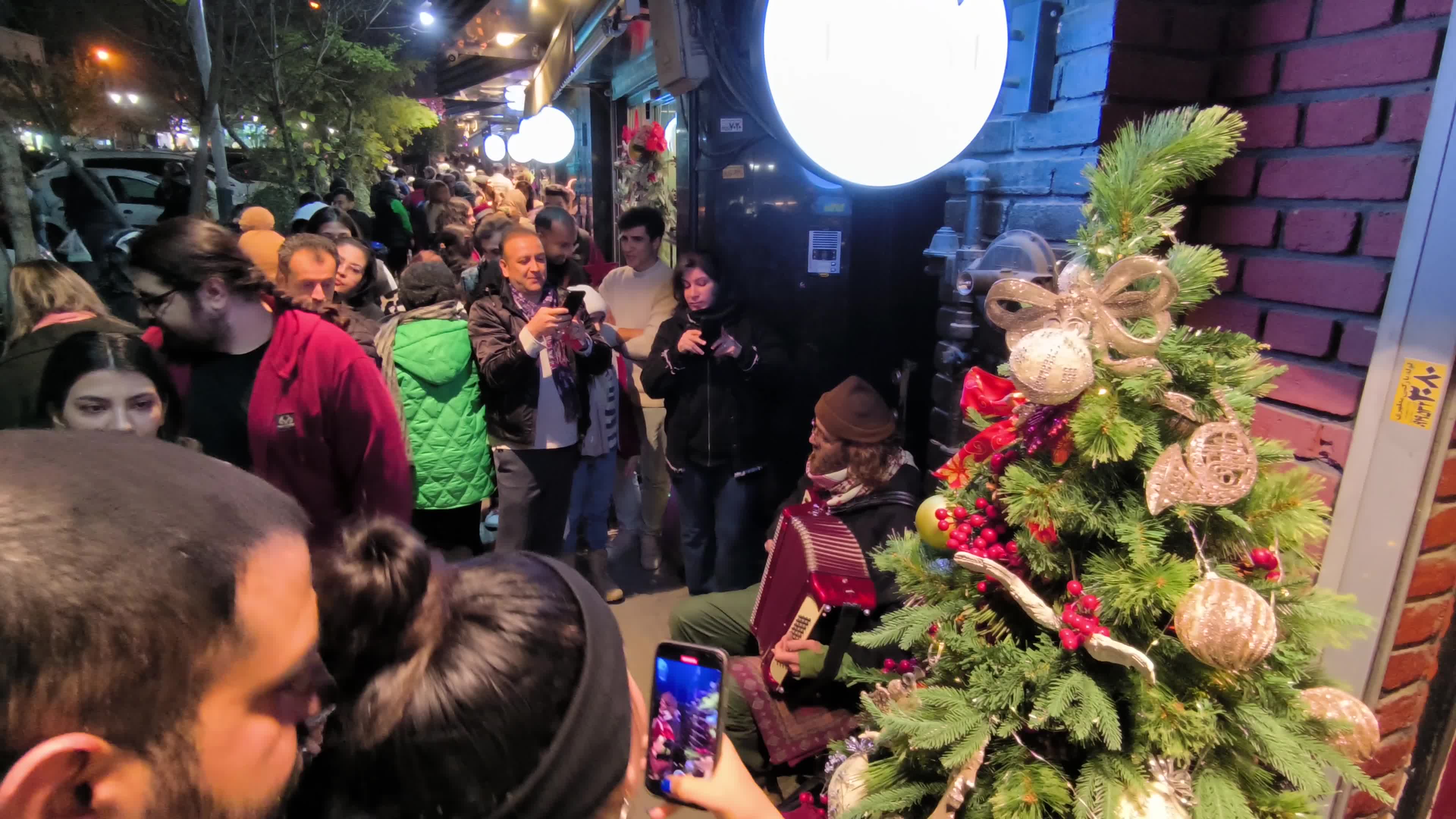 Christmas shopping in Iran