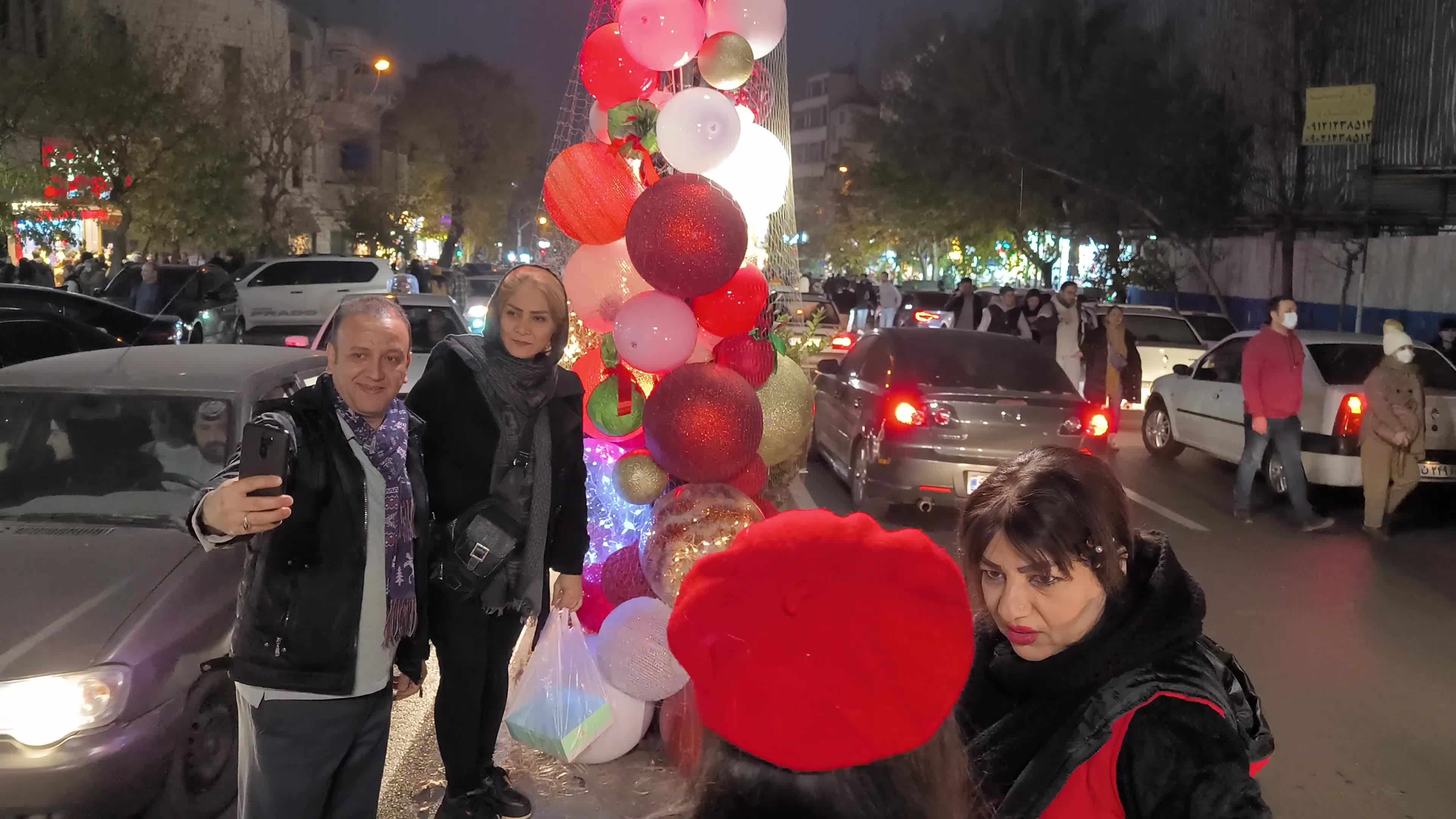 Christmas shopping in Iran