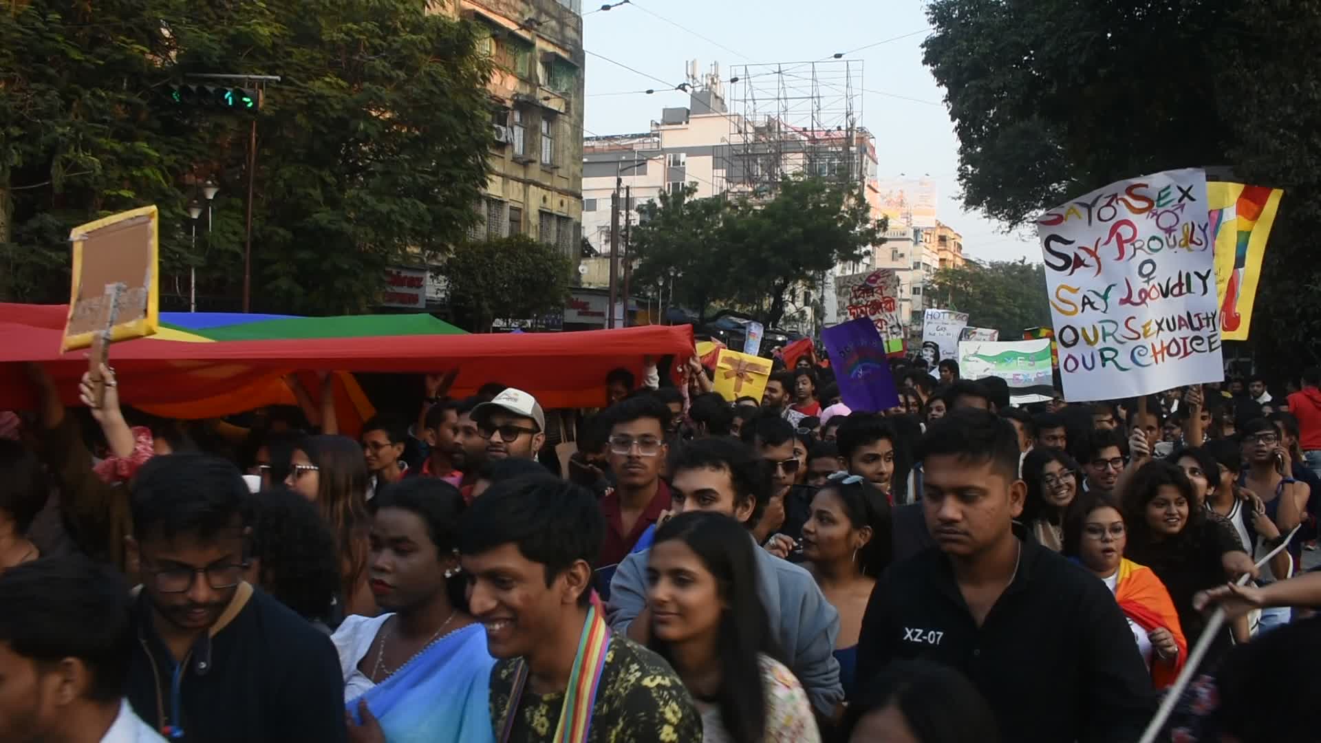 Annual Kolkata pride walk 2024.
