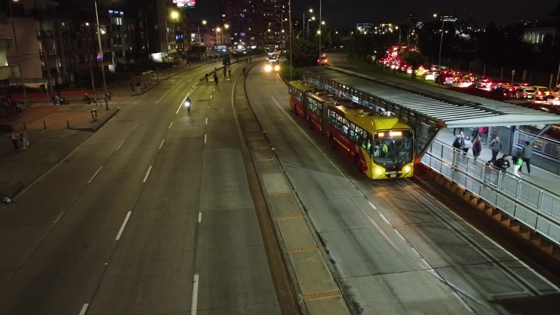 Bogota's Public Transport and Traffic
