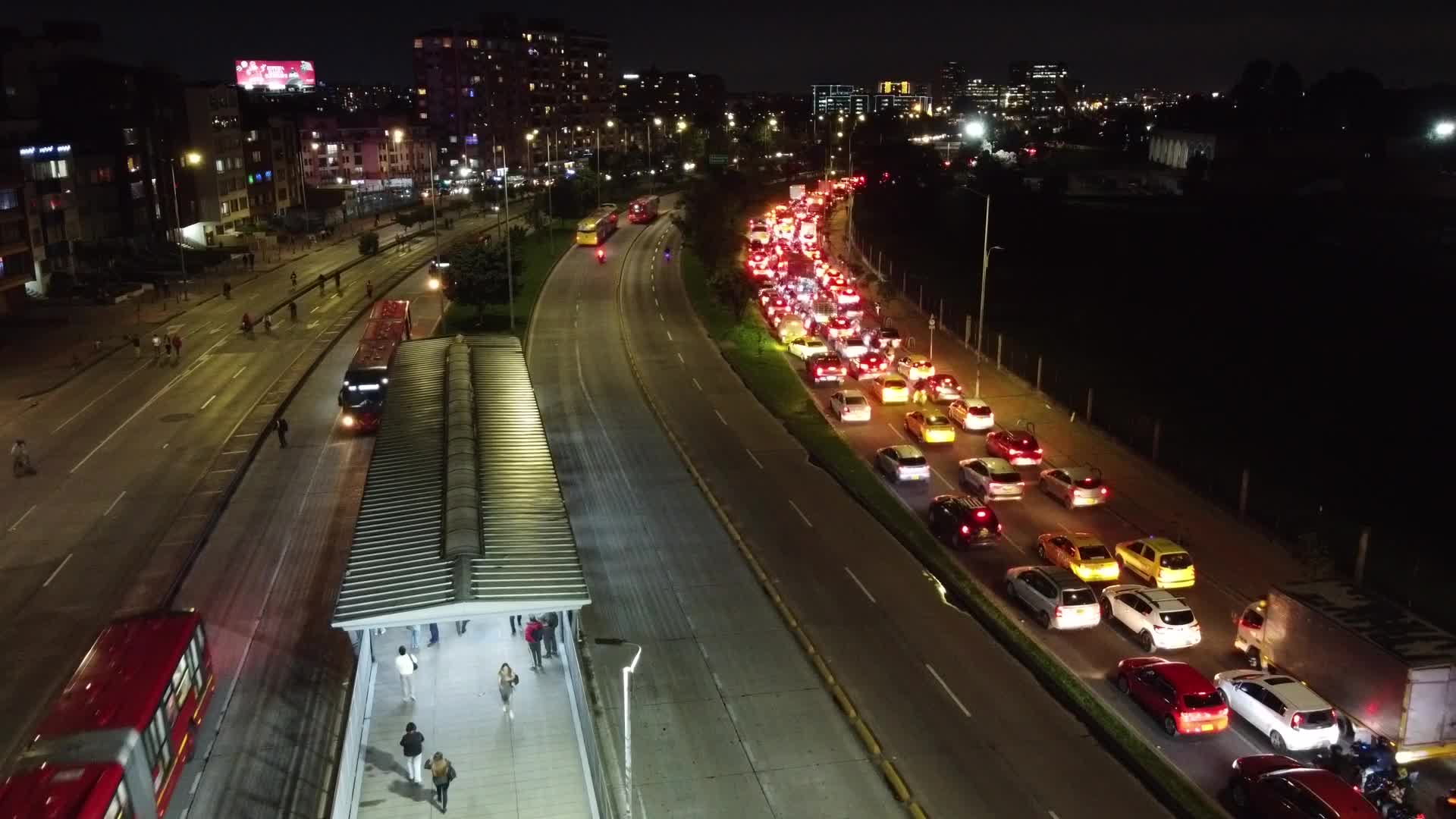 Bogota's Public Transport and Traffic
