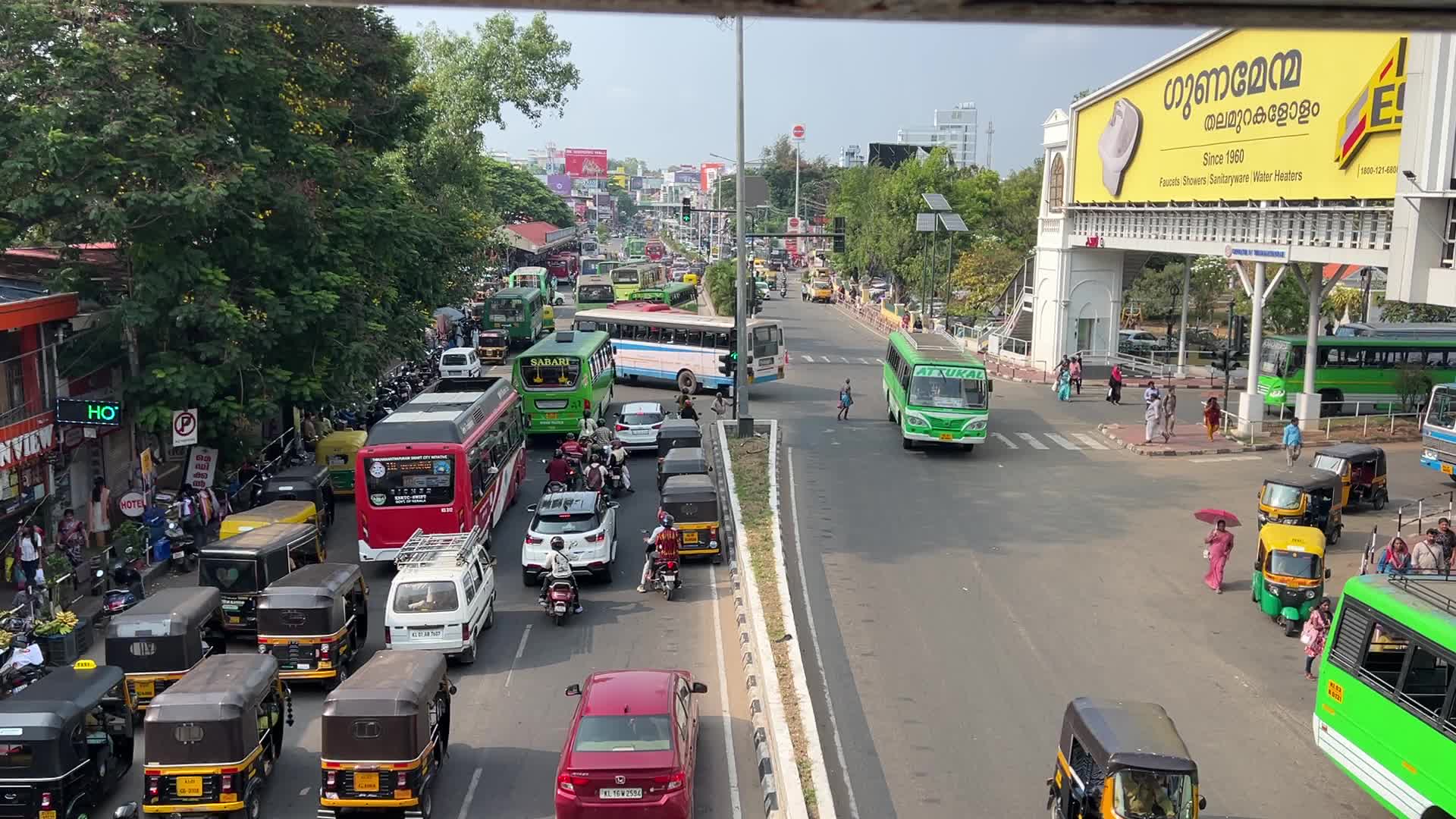 Traffic in the East Fort