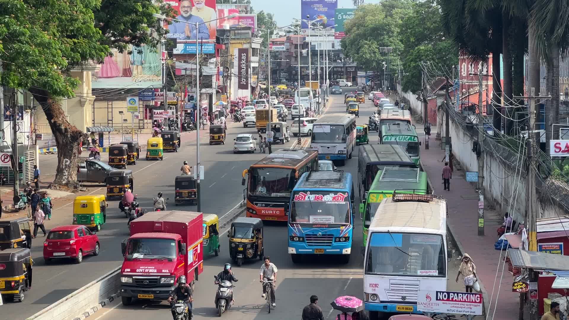 Traffic in the East Fort
