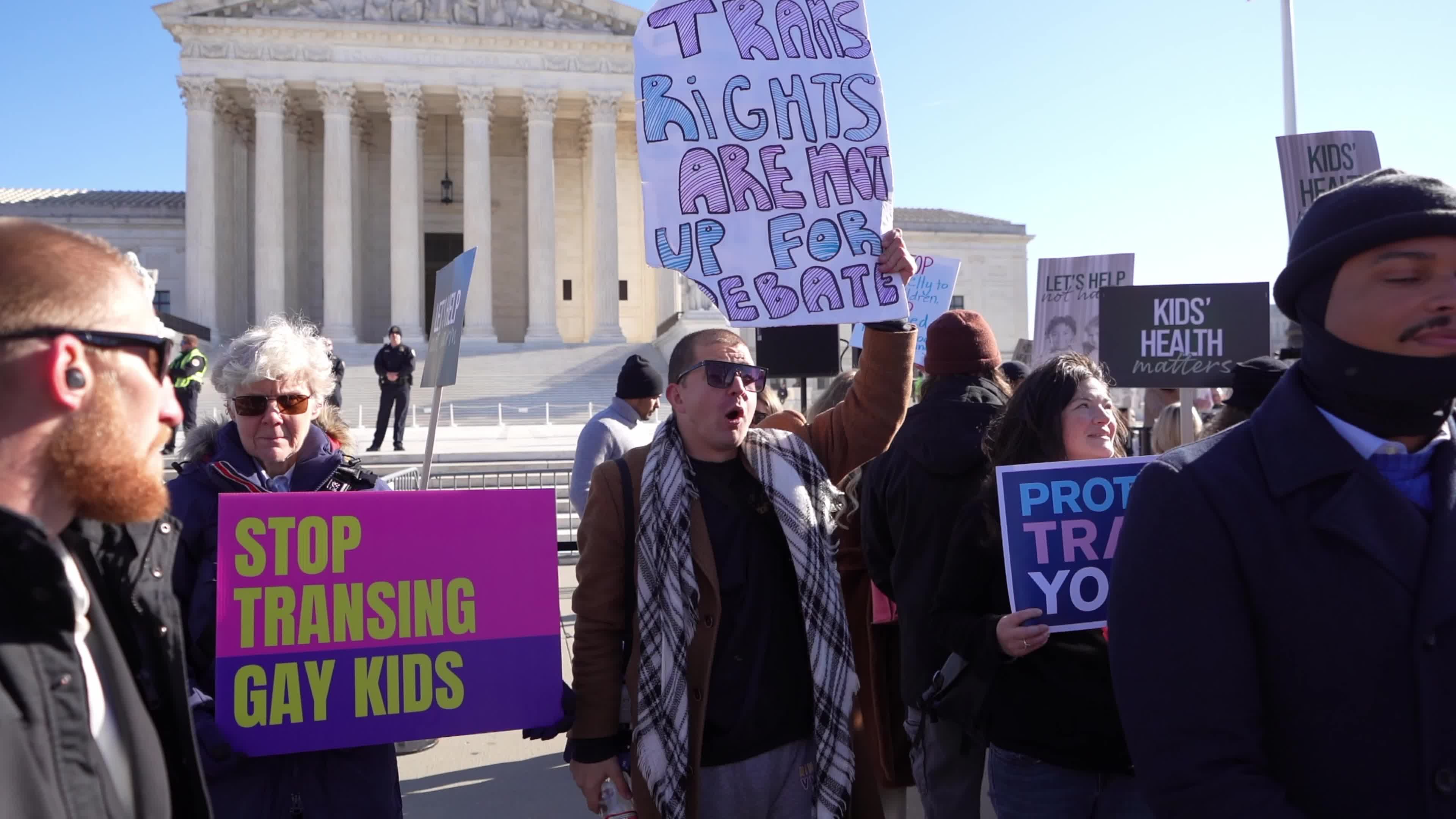 Supreme Court Hears Challenge to Tennessee Gender-Affirming Care Ban