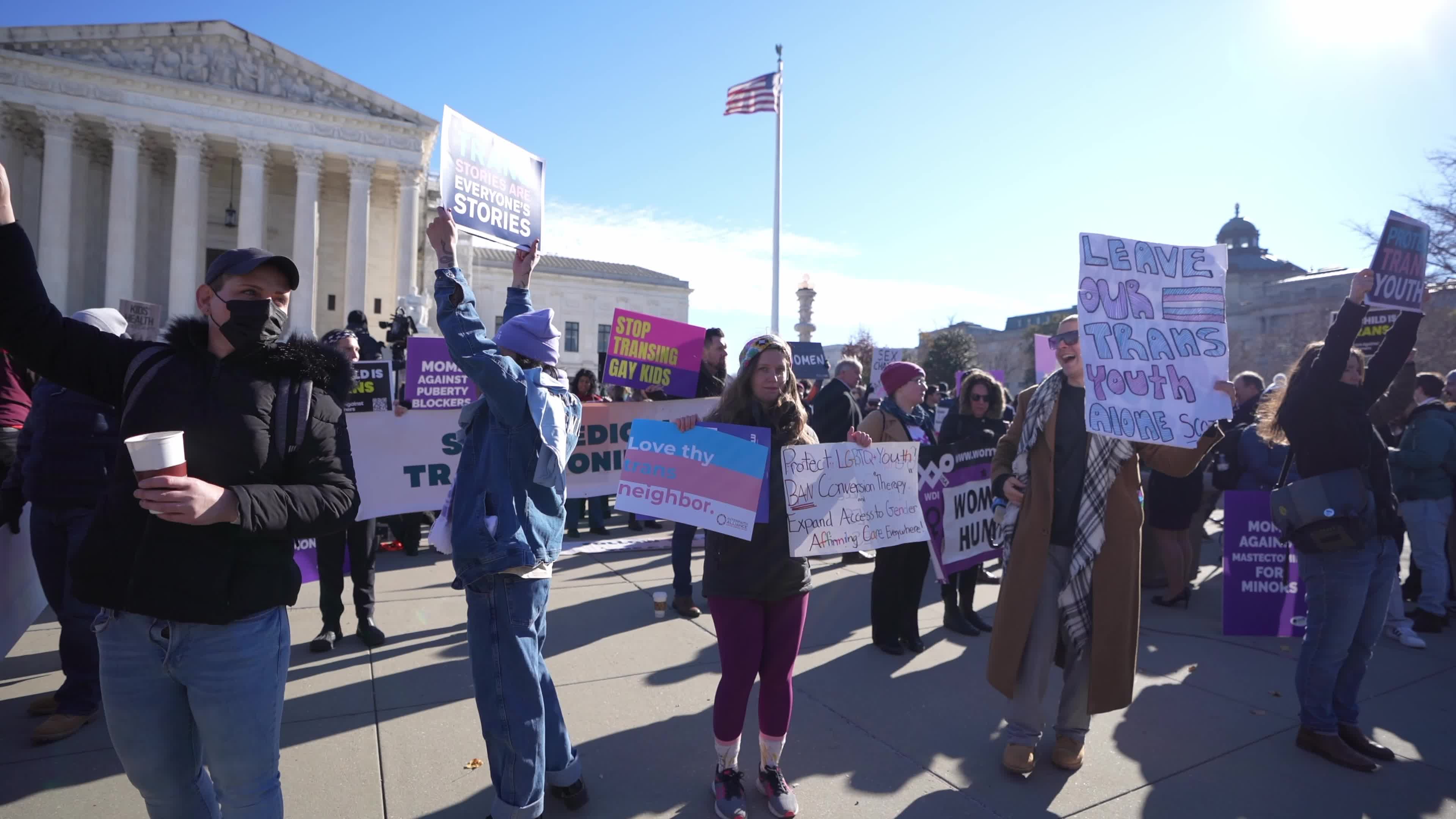 Supreme Court Hears Challenge to Tennessee Gender-Affirming Care Ban