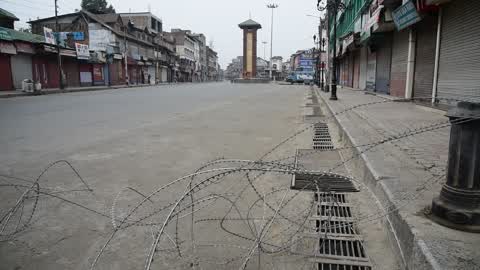 Restrictions in Srinagar