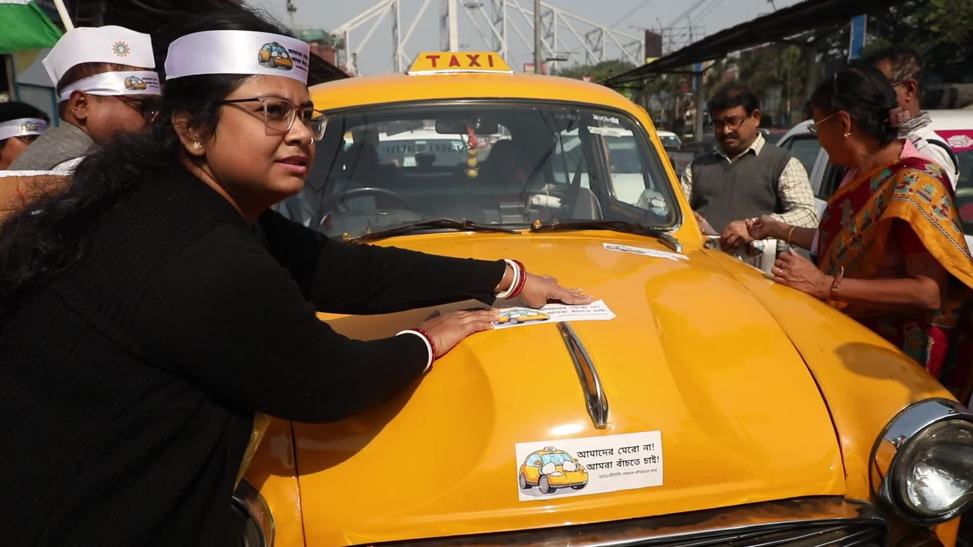 Goodbye Iconic Yellow Taxi, In Kolkata