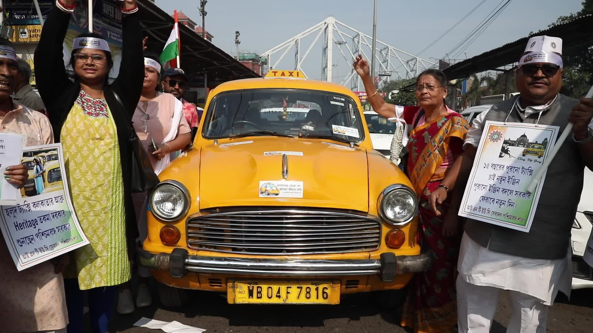Goodbye Iconic Yellow Taxi, In Kolkata