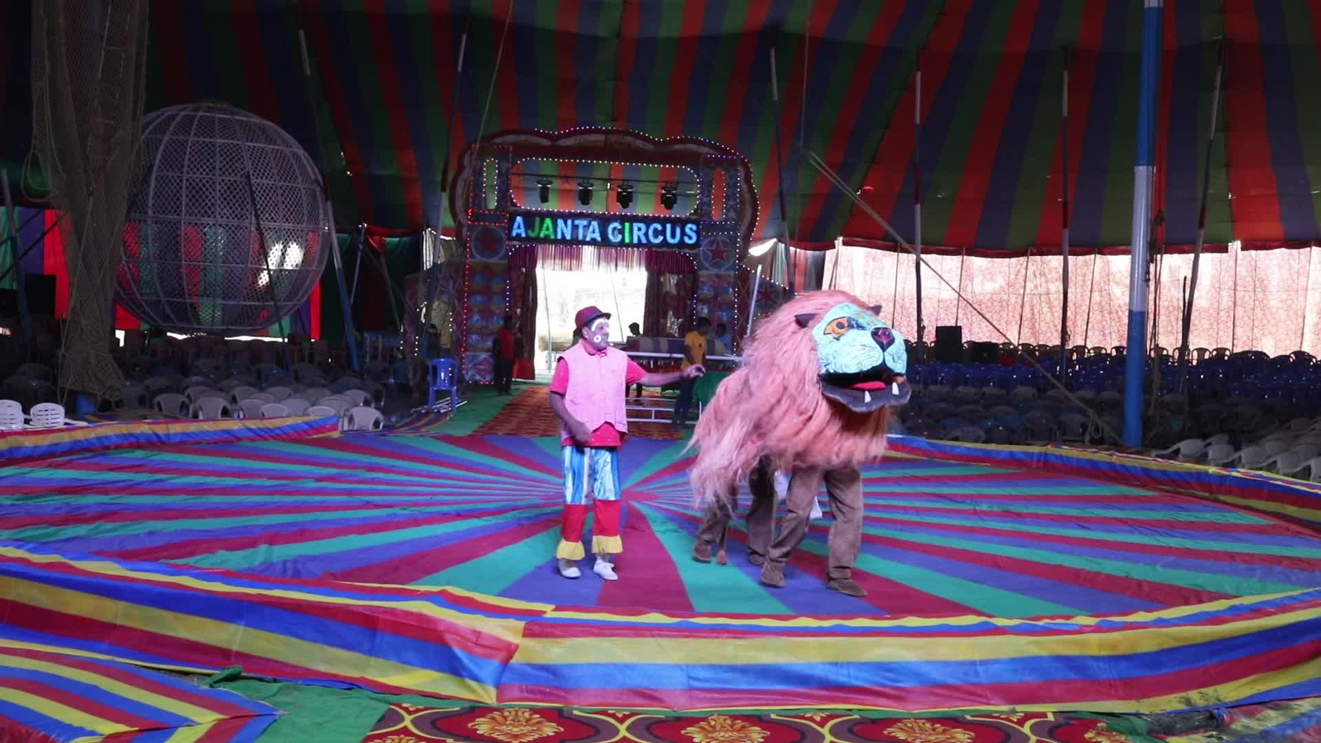Circus Show In Kolkata, India 
