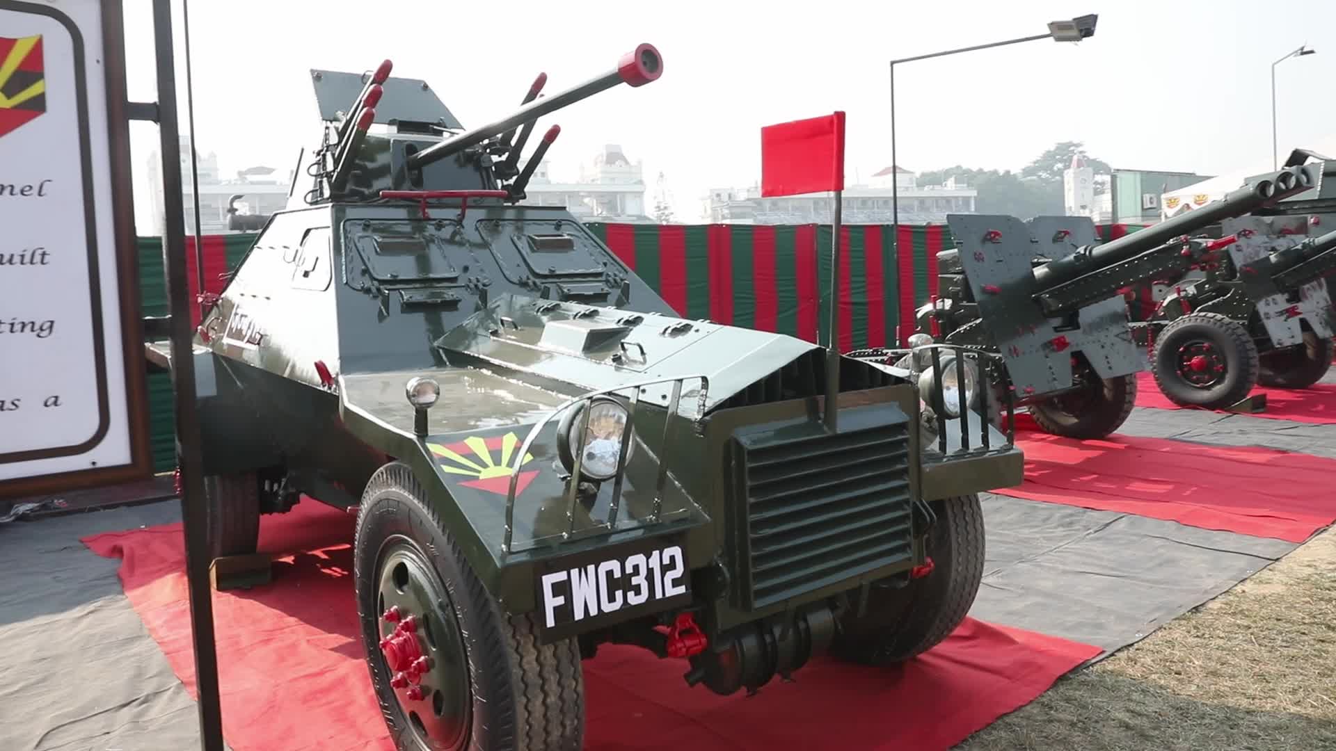 "Vijay Diwas" full dress rehearsal In Kolkata, India