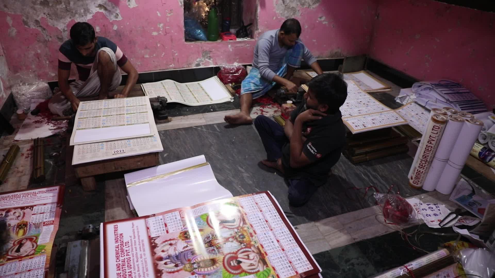 Calendar Making Ahead of New Year 2025
