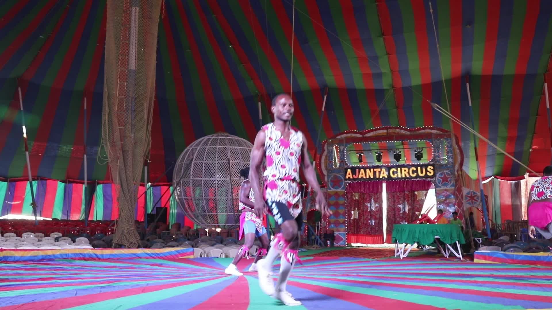 Circus Show In Kolkata, India 