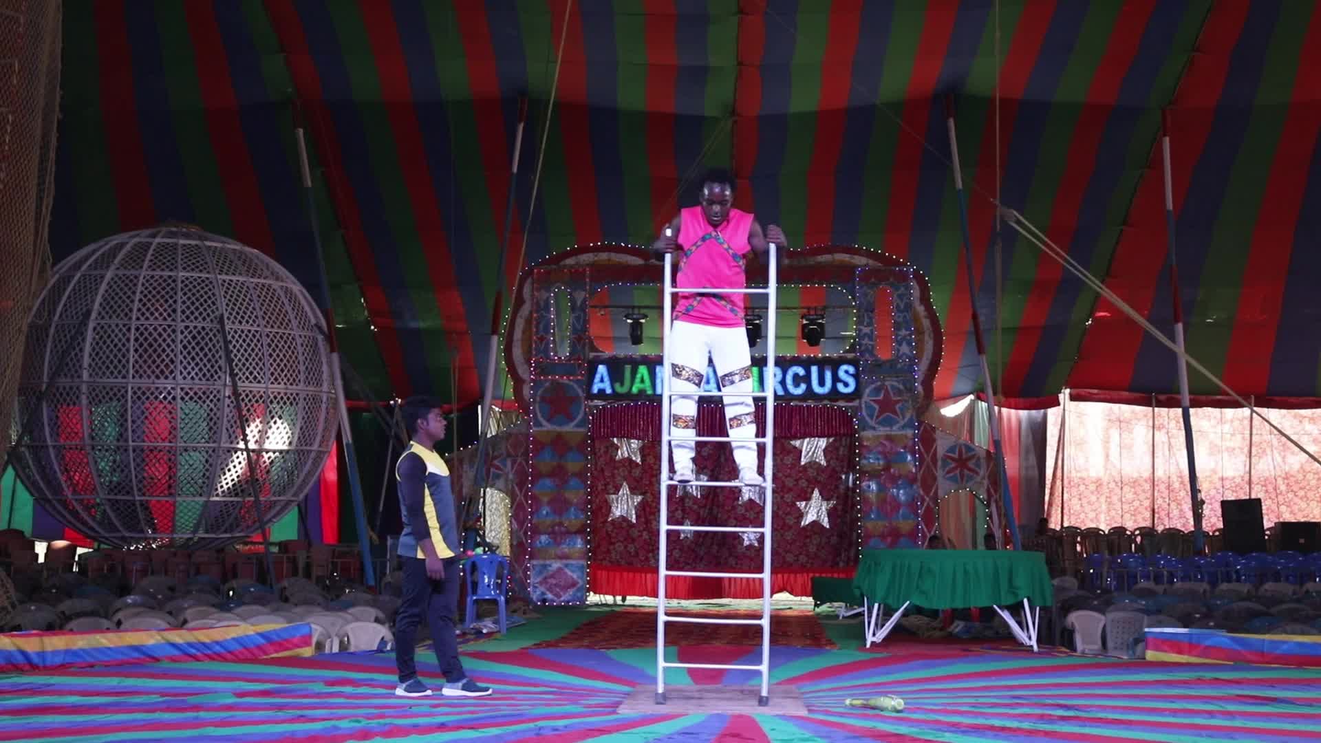 Circus Show In Kolkata, India 