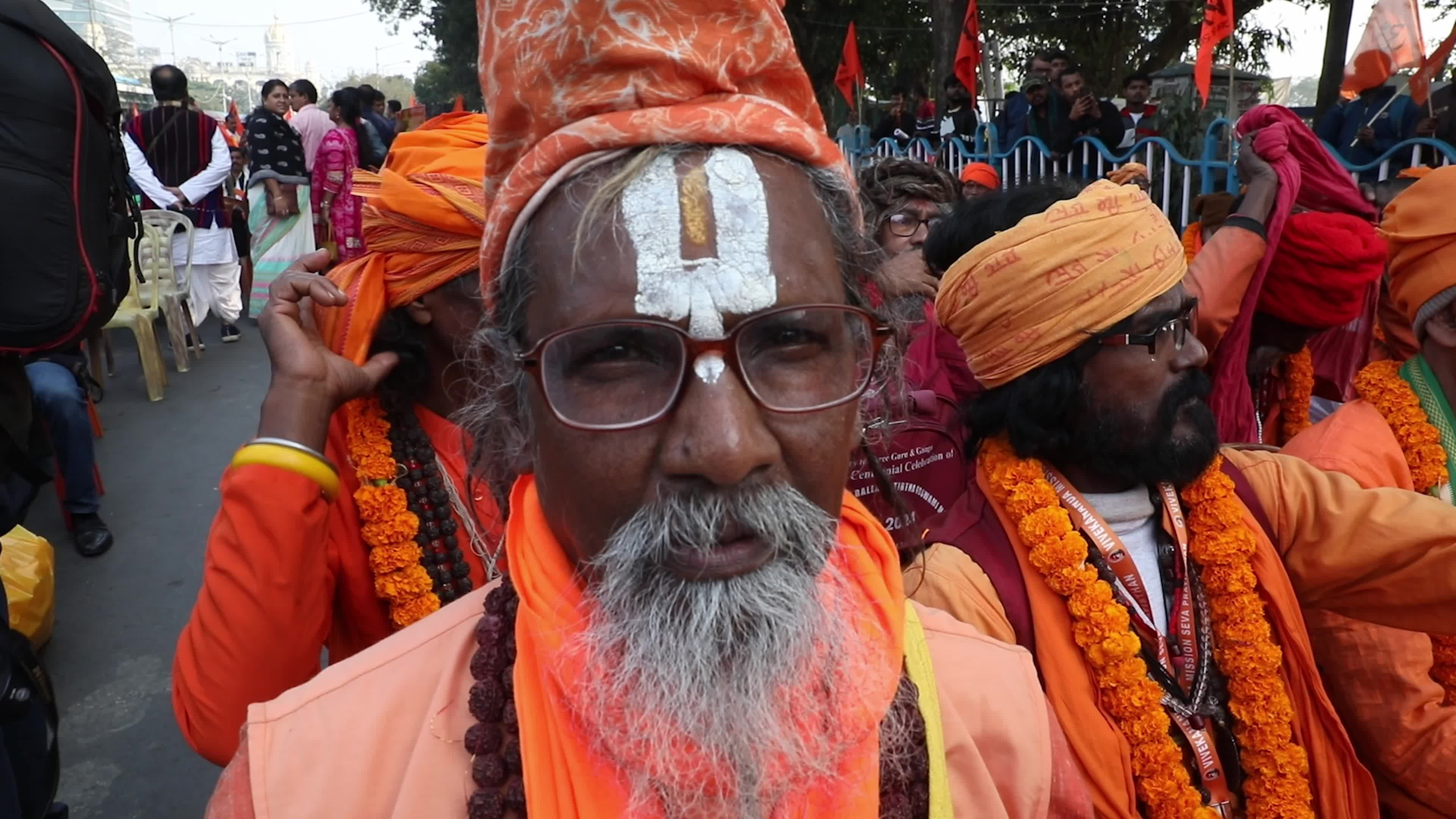 Bangladesh-Hindu Priest Arrest Protest