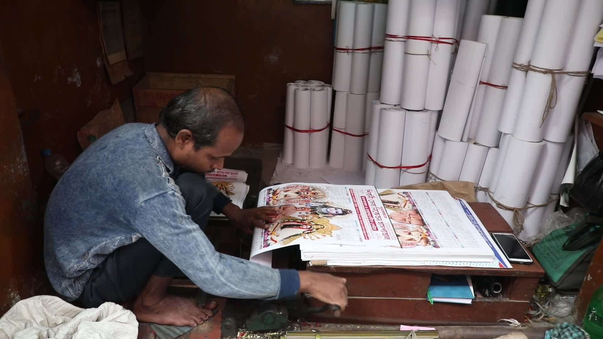 Calendar Making Ahead of New Year 2025