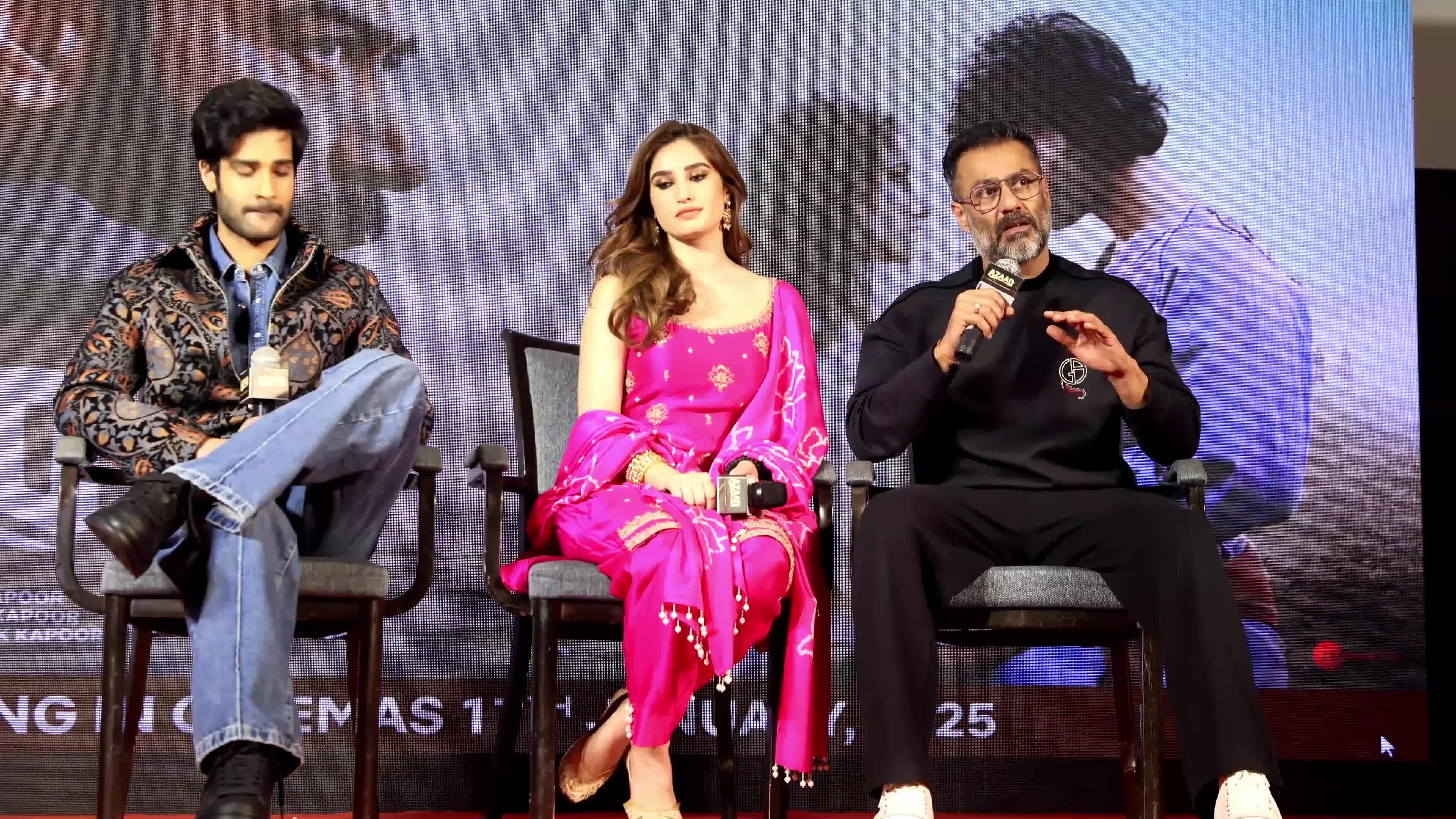 Azaad Movie Promotion in Jaipur 
