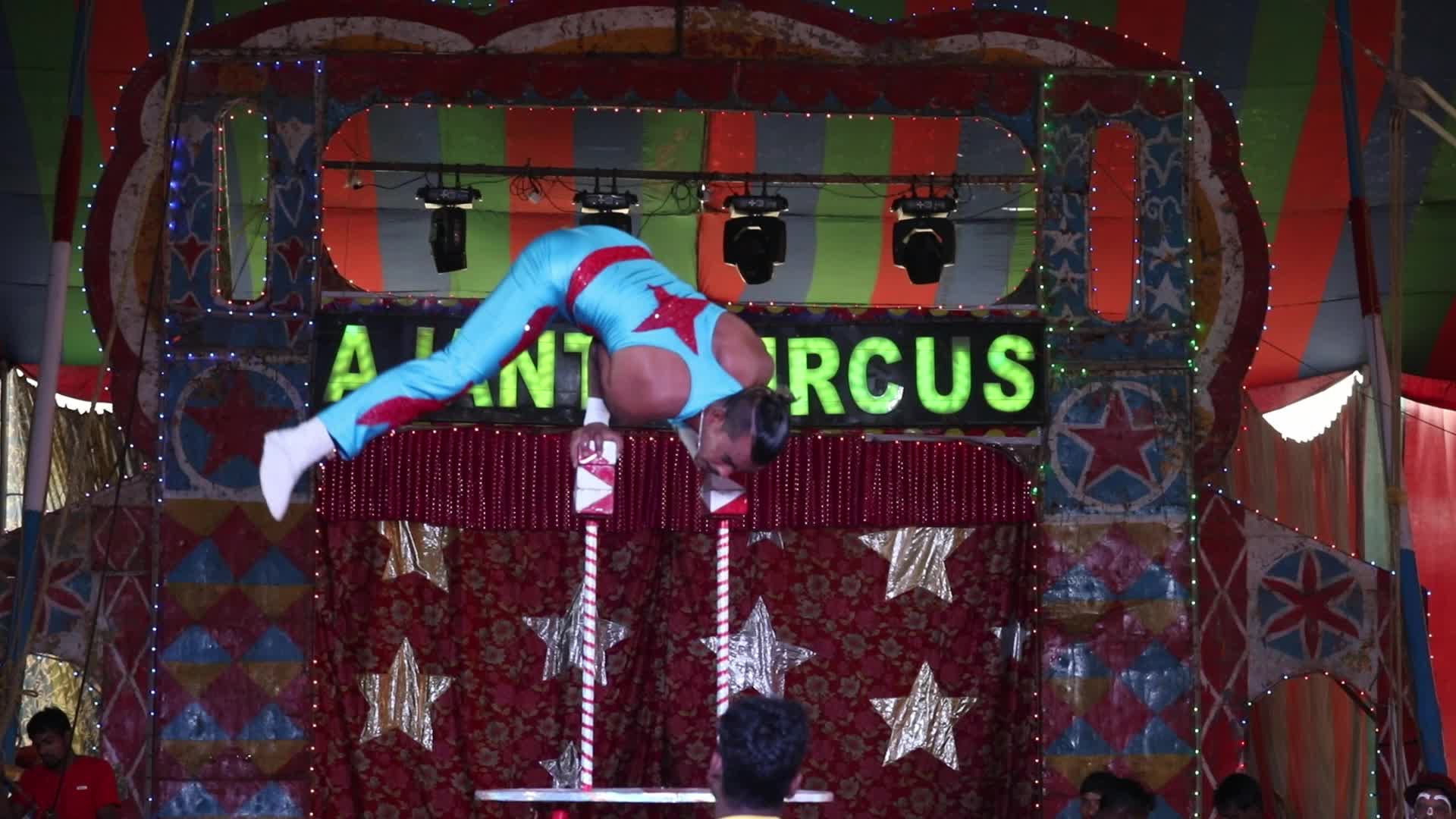Circus Show In Kolkata, India 