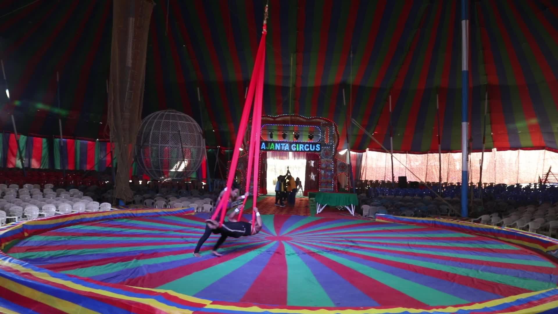 Circus Show In Kolkata, India 