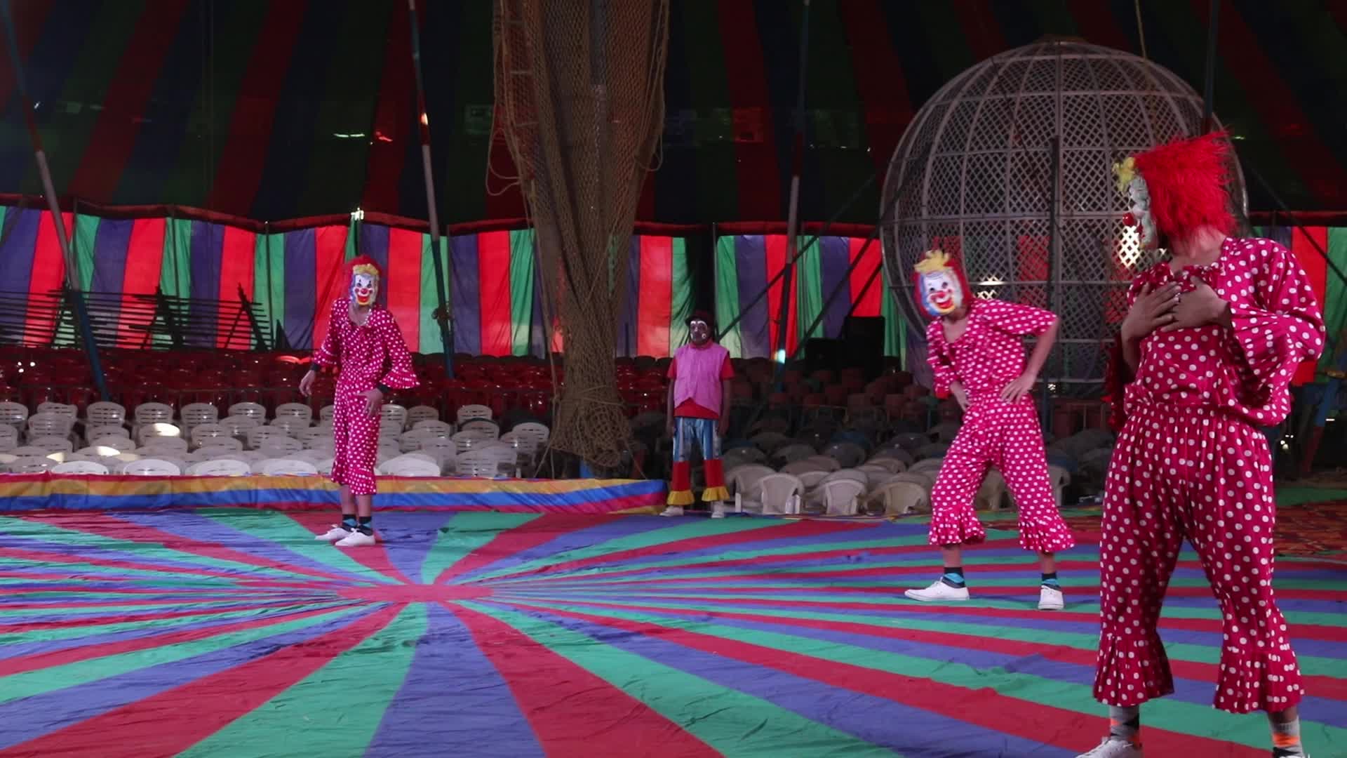 Circus Show In Kolkata, India 