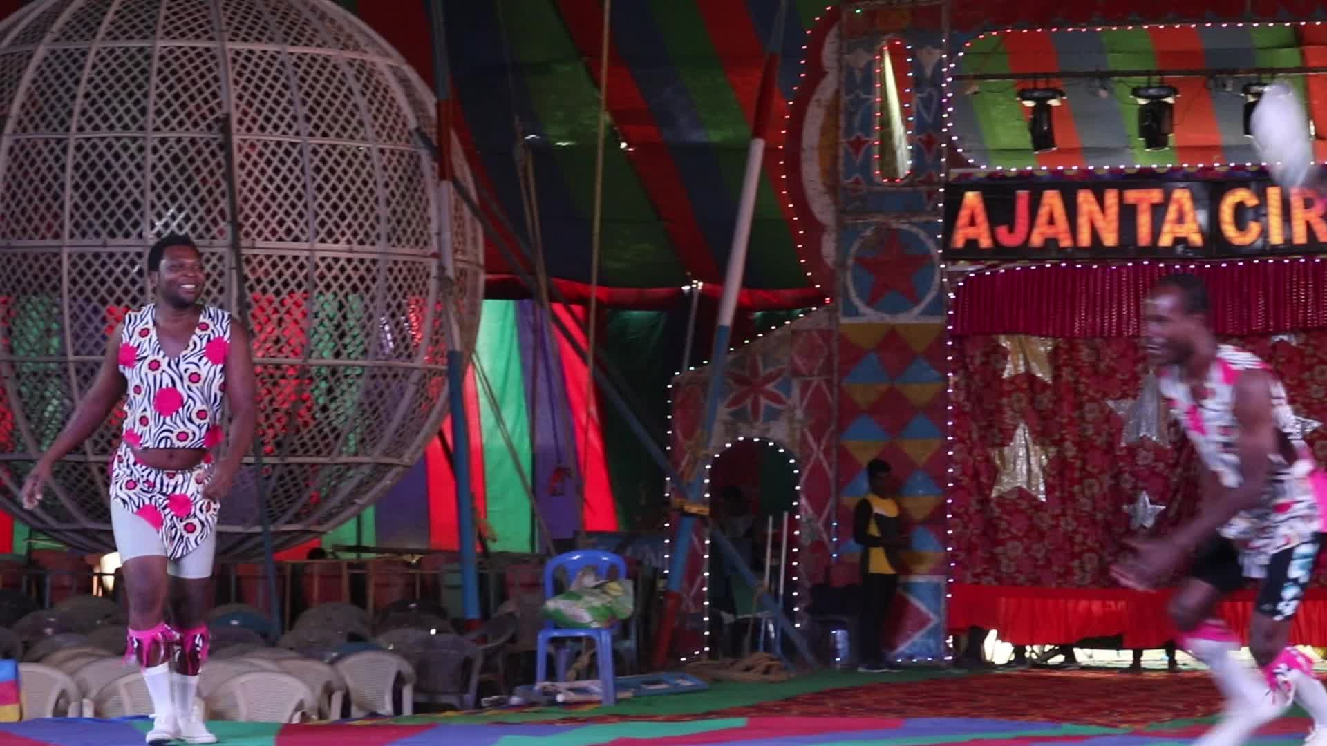 Circus Show In Kolkata, India 