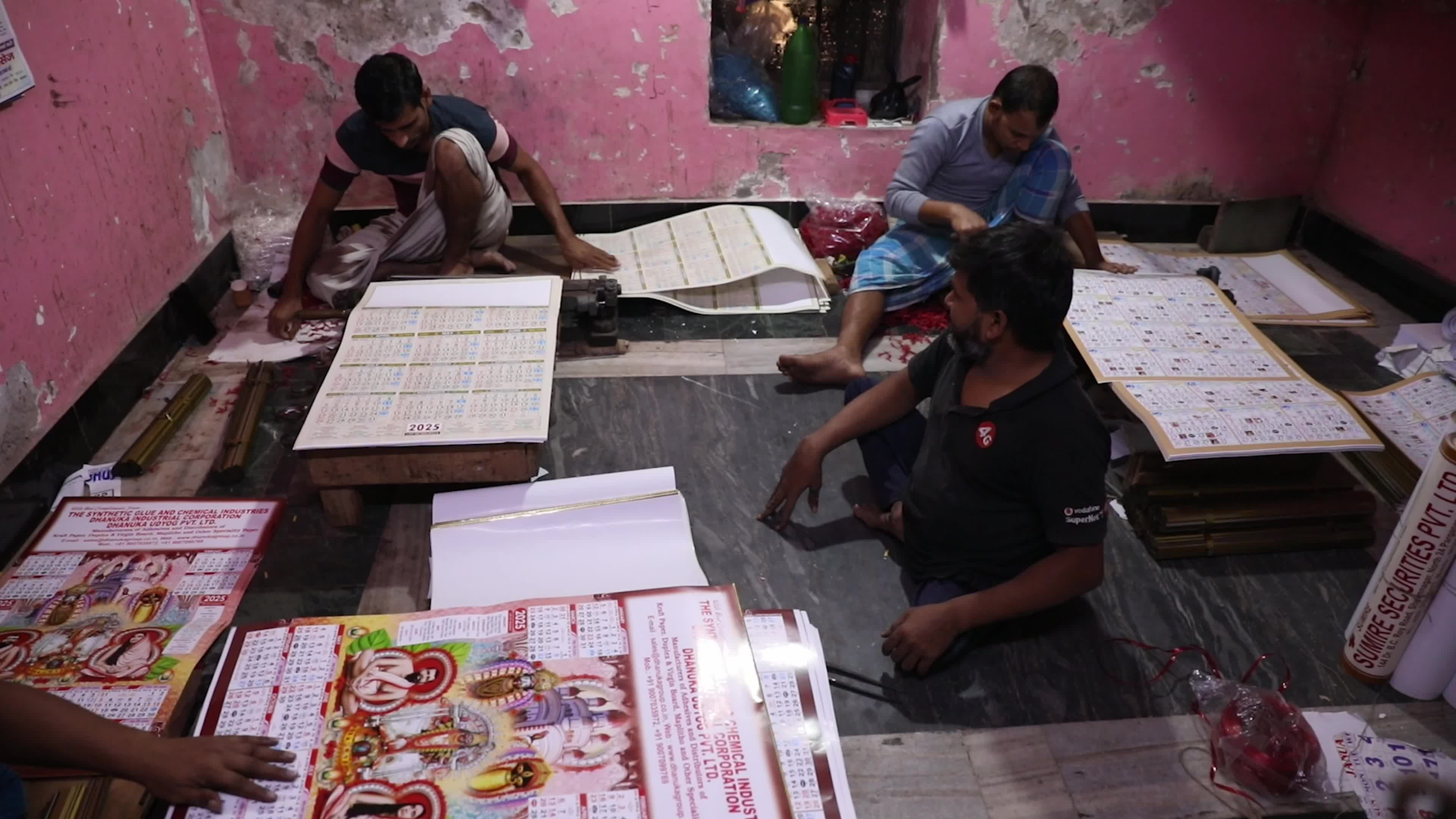 Calendar Making Ahead of New Year 2025