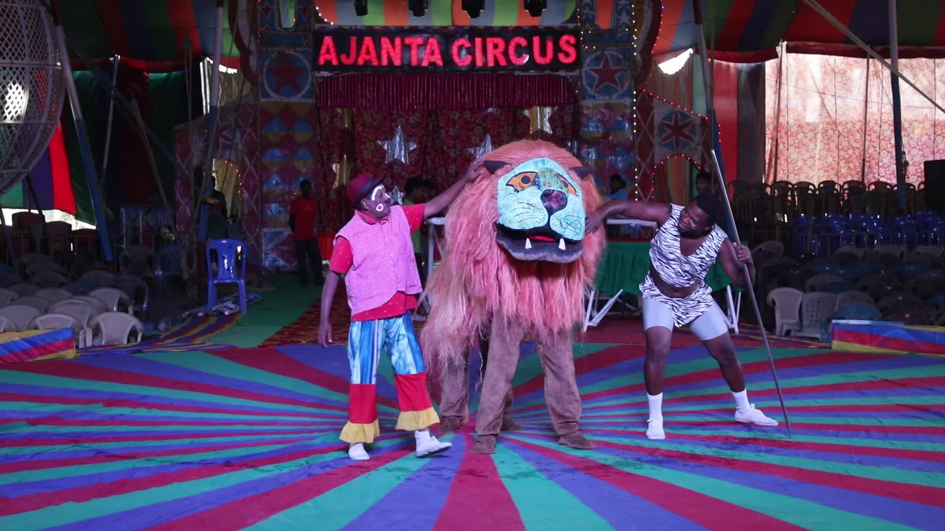 Circus Show In Kolkata, India 